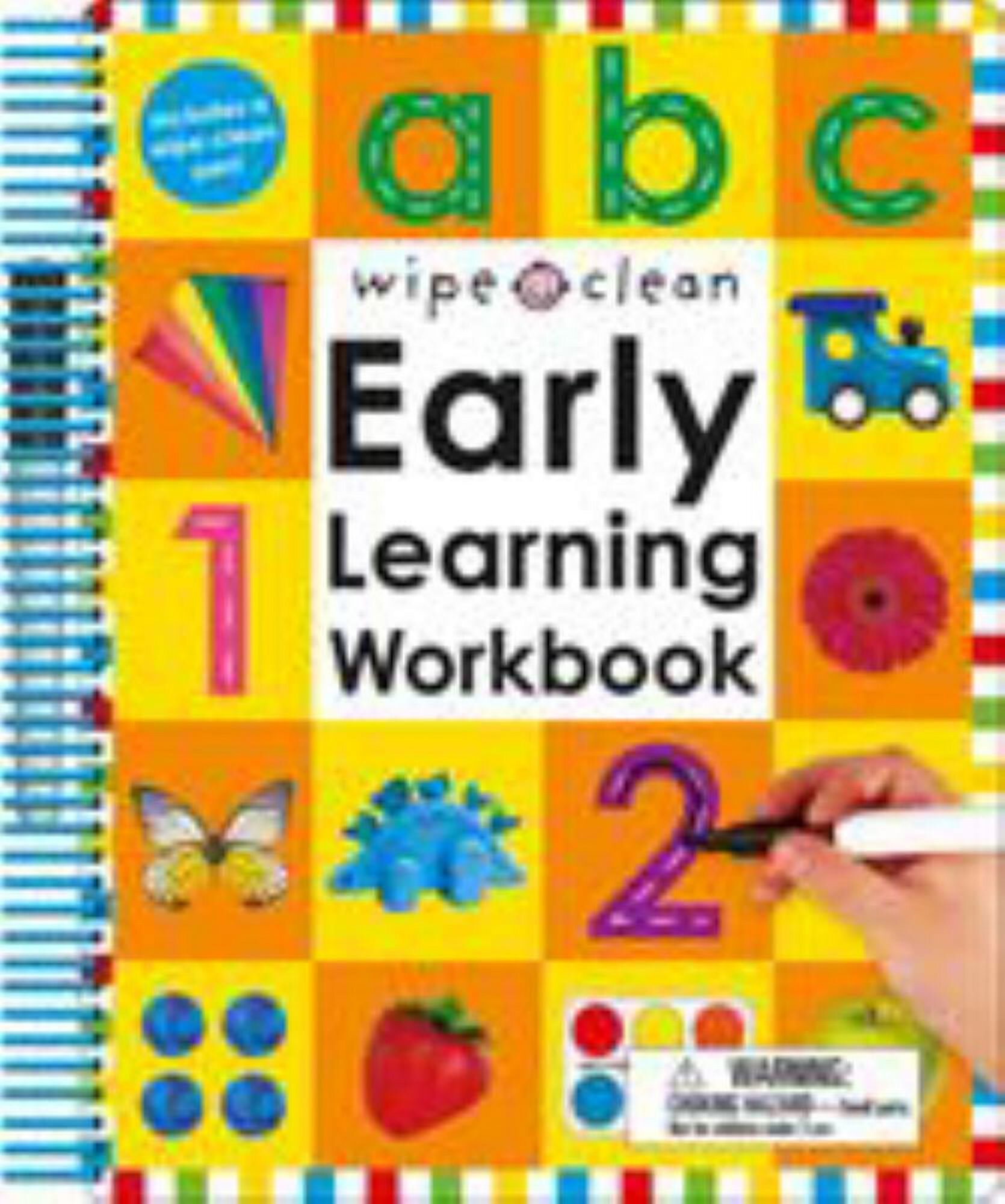 Roger Priddy: Wipe Clean: Early Learning Workbook (Workbook) (Spiral-Bound) Roger Priddy