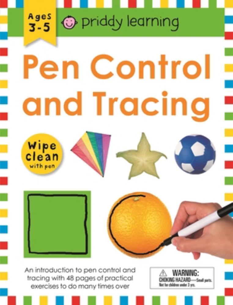 Roger Priddy: Wipe Clean Workbook: Pen Control and Tracing (enclosed Spiral Binding) (Spiral-Bound) Roger Priddy