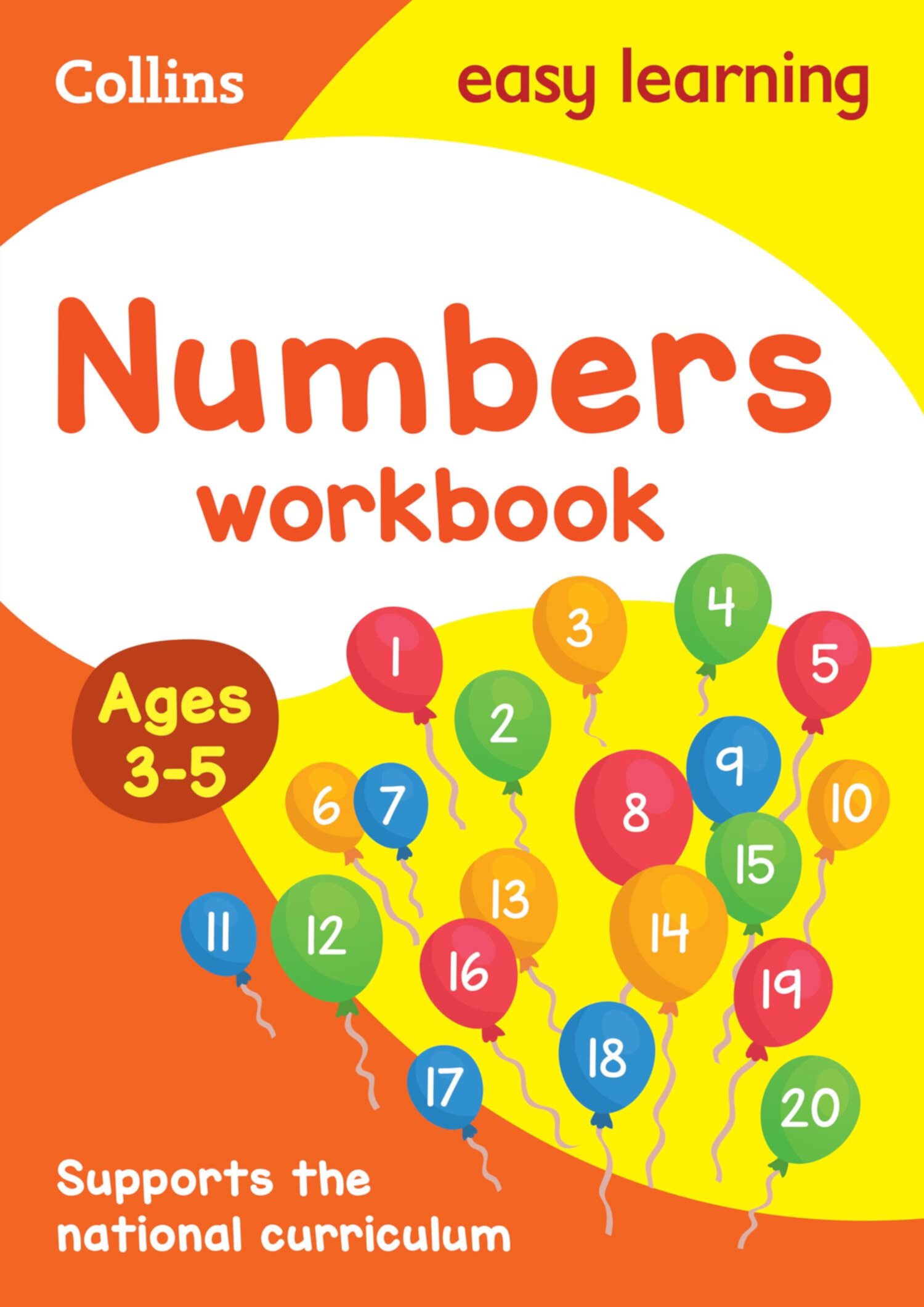 Collins Easy Learning Preschool: Numbers Workbook: Ages 3-5 (Paperback) Collins Uk