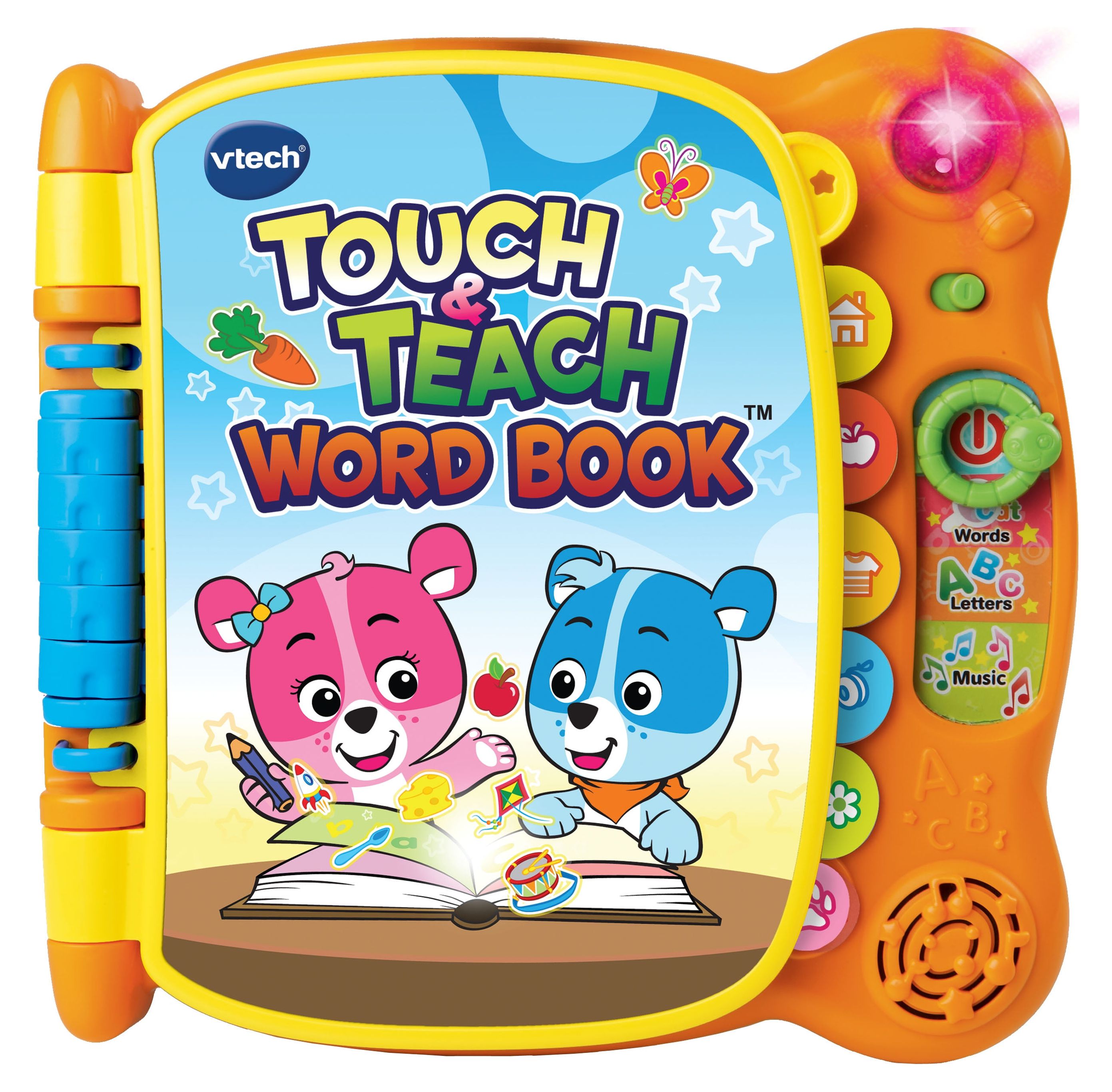 VTech Touch and Teach Word Book Featuring More Than 100 Words VTech