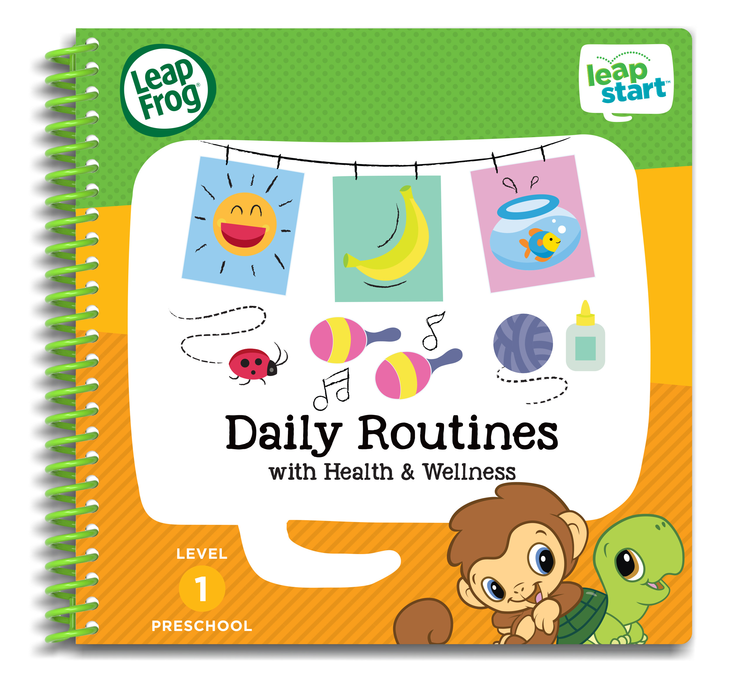 LeapFrog LeapStart Preschool Daily Routines Activity Learning Book LeapFrog