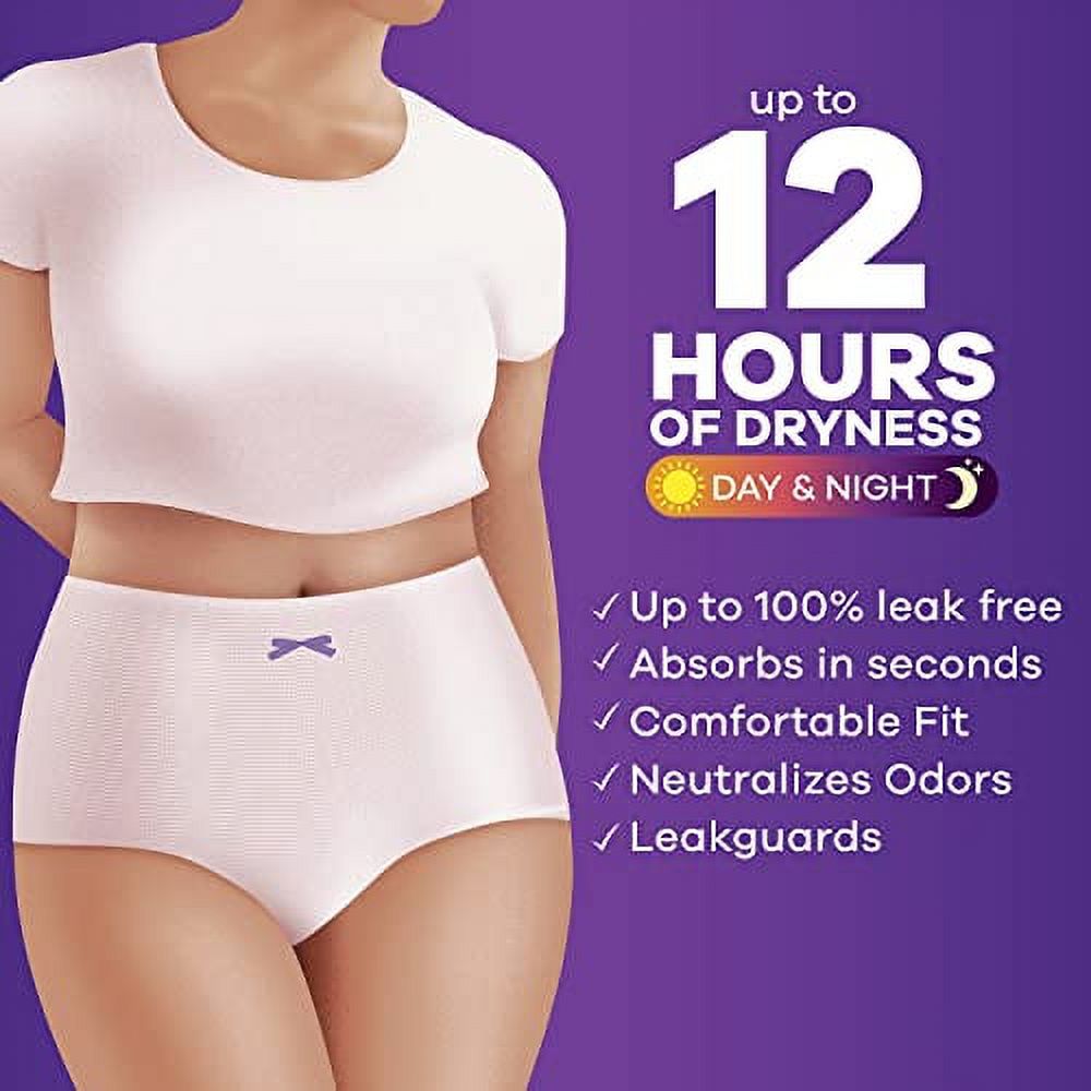 Always Discreet Adult Incontinence & Postpartum Incontinence Underwear for Women, Small/Medium, Maximum Protection, 32 Count Visit the Always Store