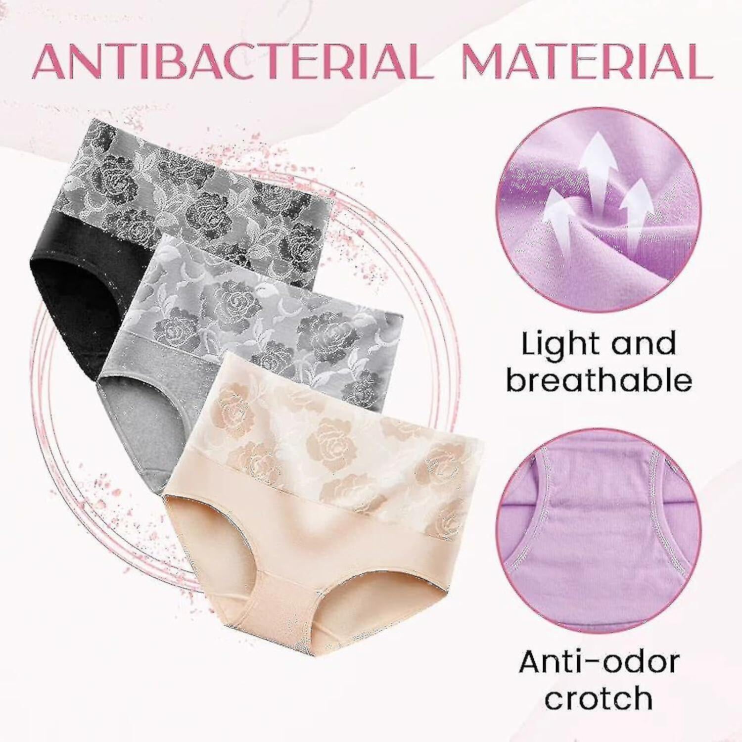 Leakproof Underwear For Women Incontinence Leak Proof Protective Pants For Women New 2024 High Quality 1/2pcs Nobrand