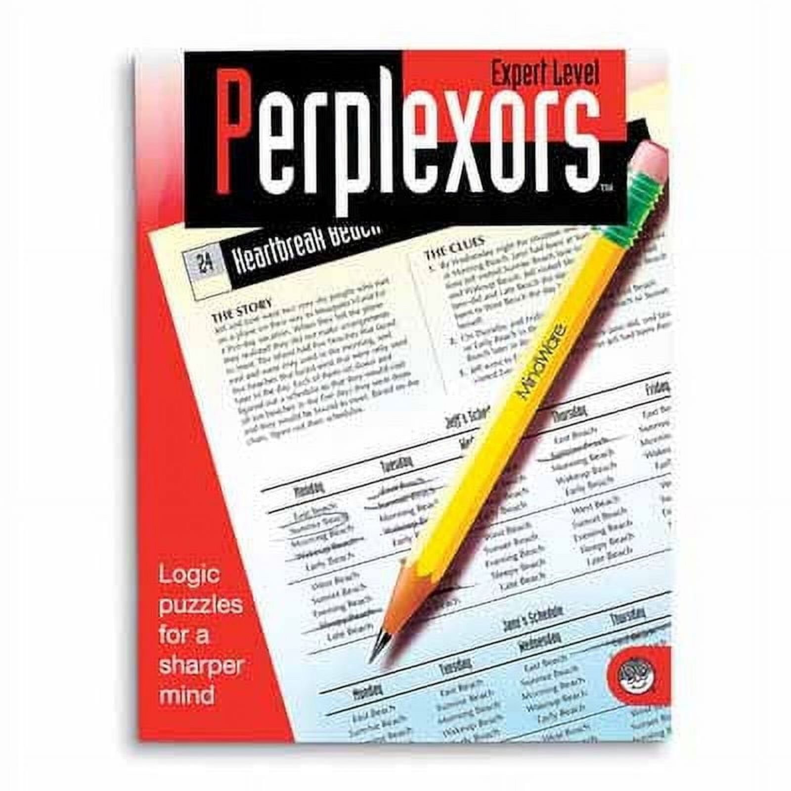 MindWare Perplexors: Expert Level, Logic Puzzles for a Sharper Mind, Ages 14 & up MindWare