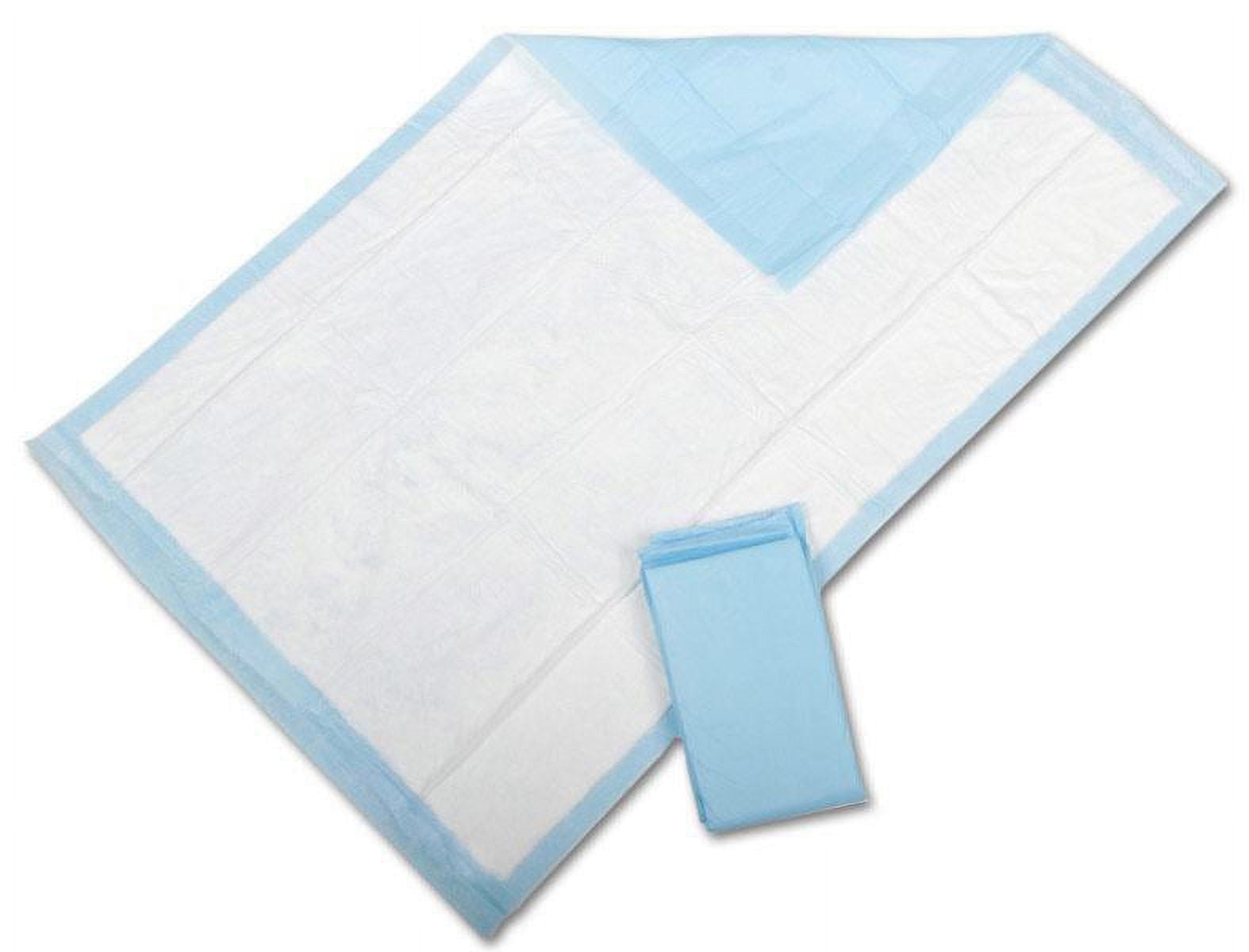 Medline Protection Plus Disposable Underpads,Blue,24" X 17" Medline