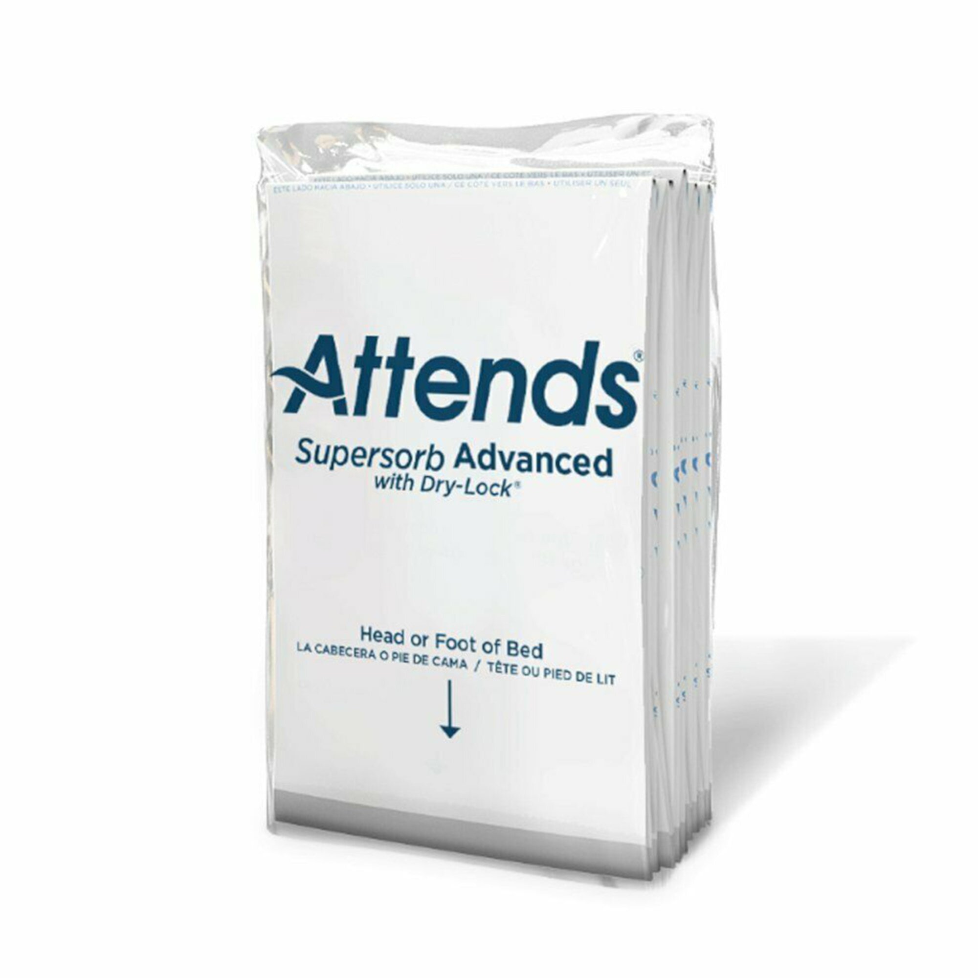 Attends Supersorb Advanced Disposable Underpad Heavy Absorbency Dry-Lock® Core 30 X 36" ASB-300 5 pads Attends