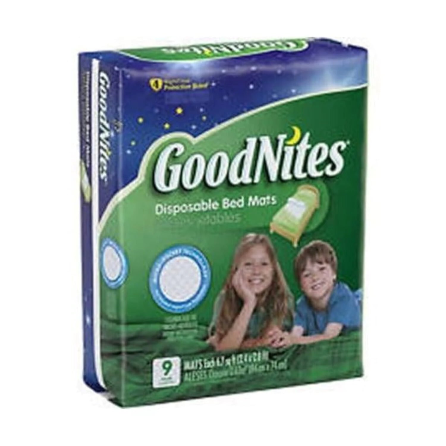 Goodnites Alfombrillas 30" X 36" Parte N.o 32519 (9/paquete) Kimberly-Clark