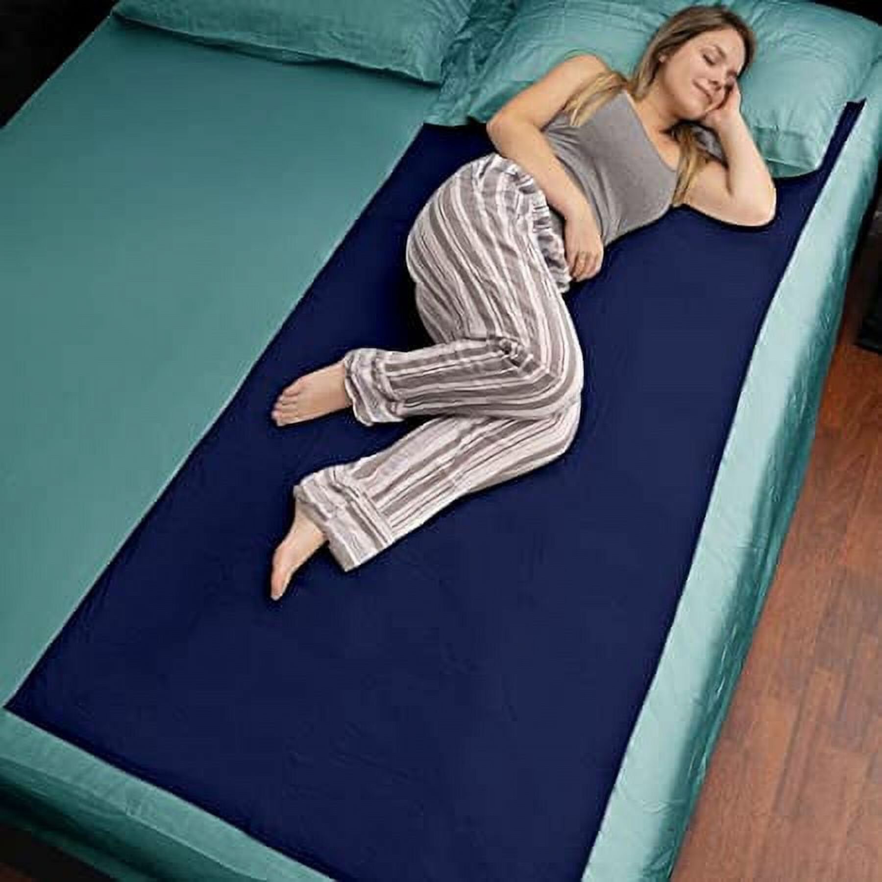 New Waterproof Mattress Pad, Dark Colored to Hide Stains, Oversized 34"x 72" – Quilted, Bed Pad for Incontinence Washable, for Adults and Kids Reusable Underpad Visit the INSPIRE Store