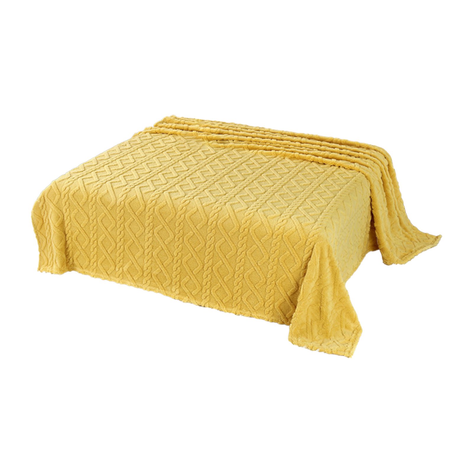 Dademeo Reduced Price Sofa Throw Blankets On Clearance Fleece Blanket Queen Size Plush Soft Lightweight Blanket for Couch,Sofa,Bed,Office Blanket for All Season,Yellow, Dademeo