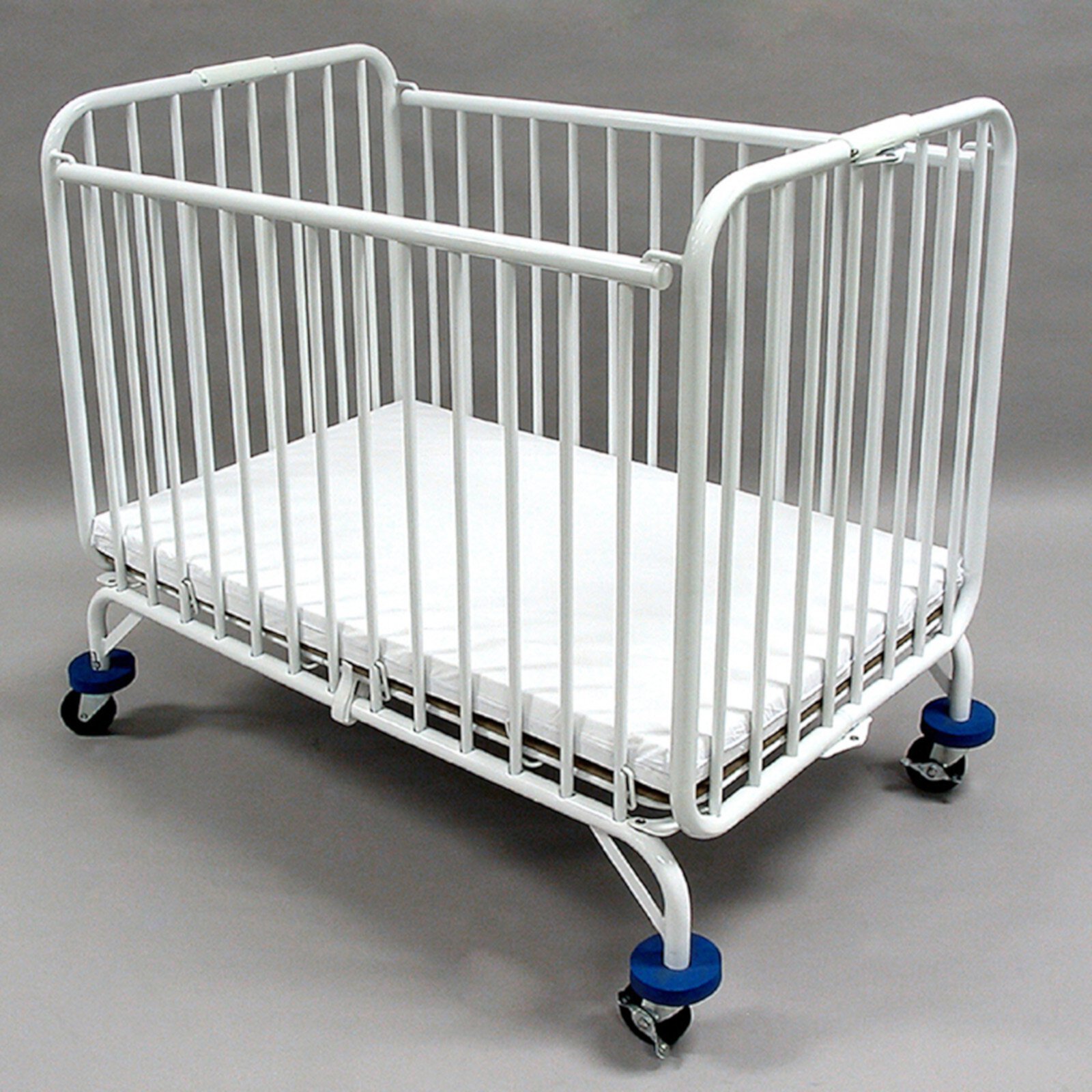 LA Baby Full Size Metal Folding Crib L.A. Baby