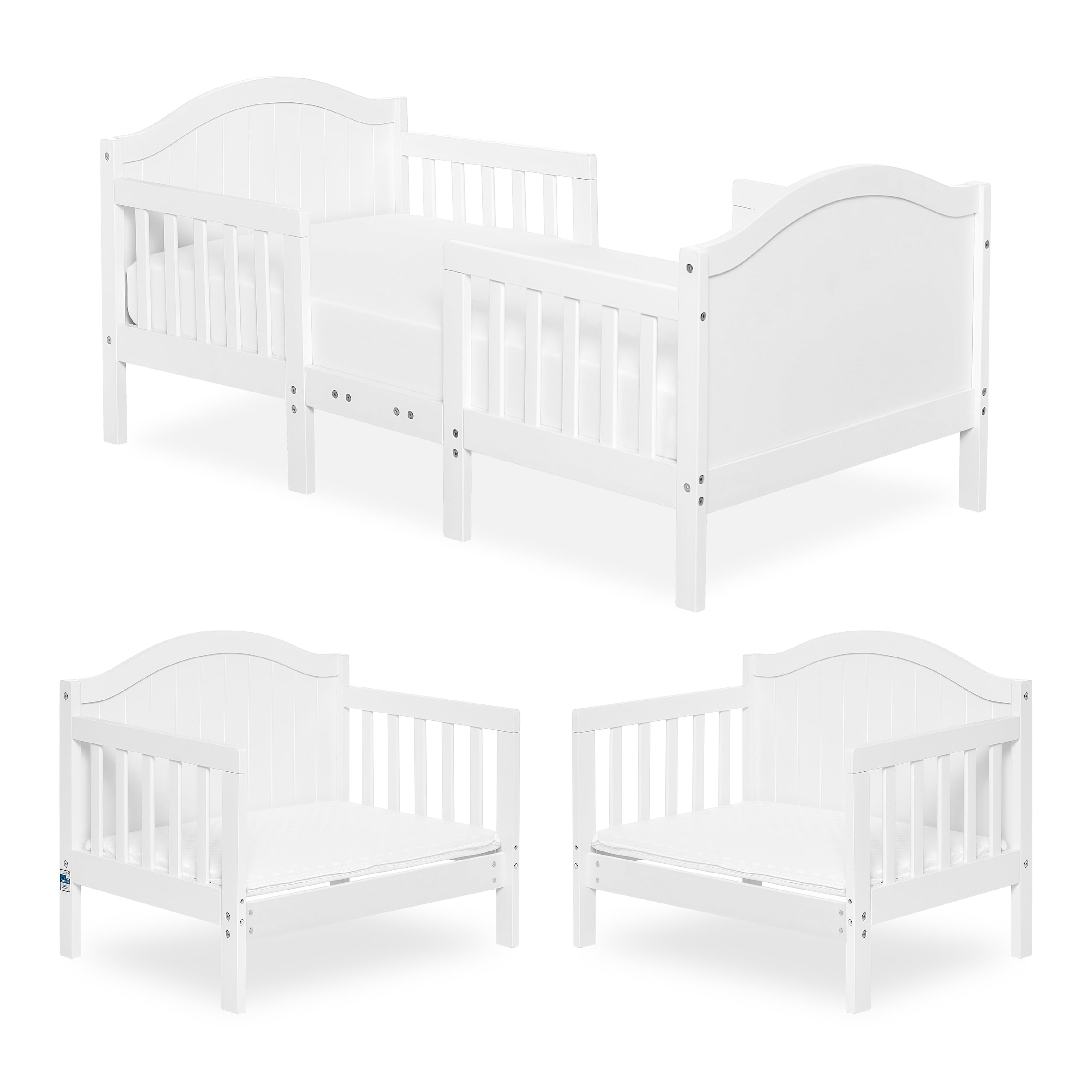 Dream on Me Portland 3 in 1 Convertible Toddler Bed Dream On Me