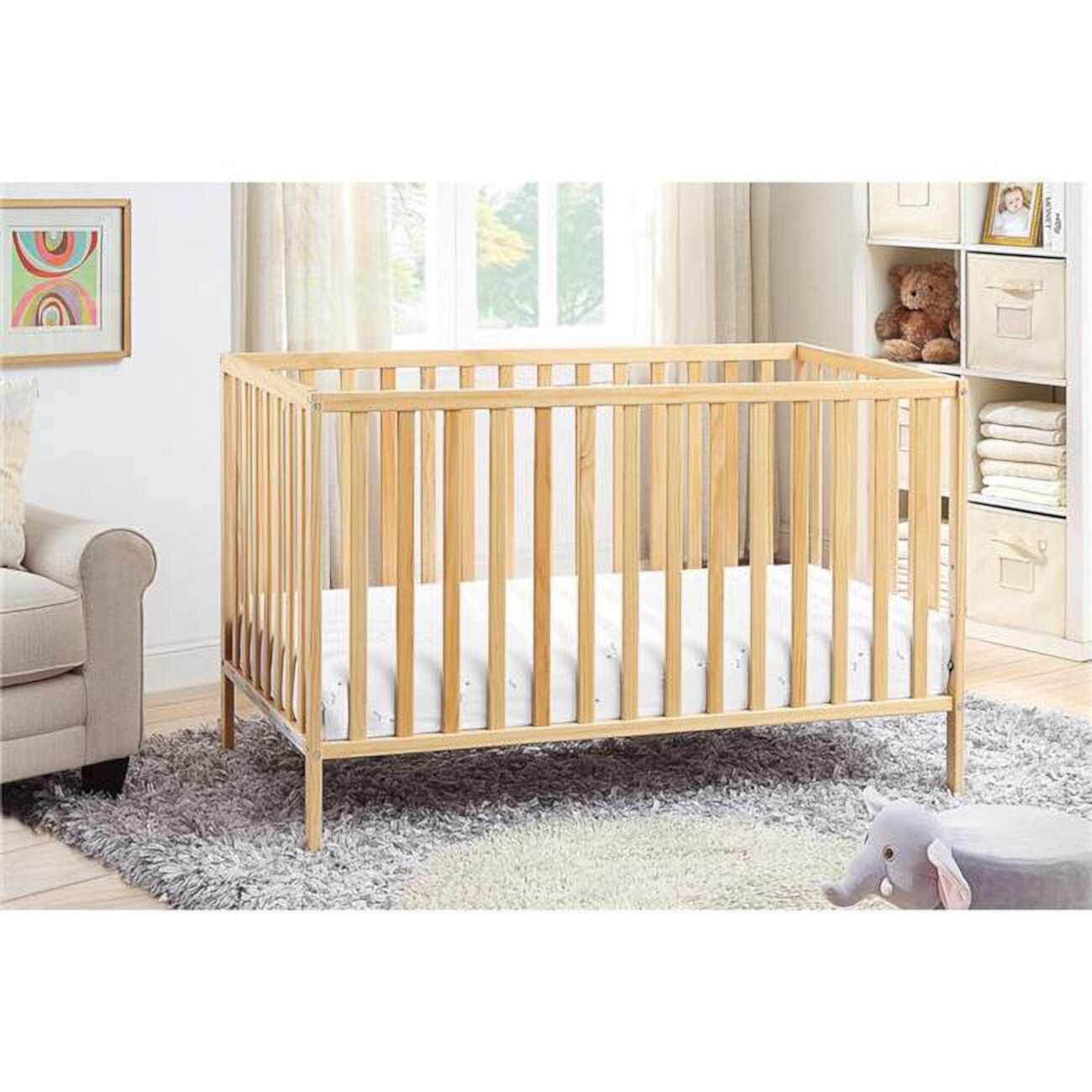 Suite Bebe  Palmer Island Crib, White Suite Bebe