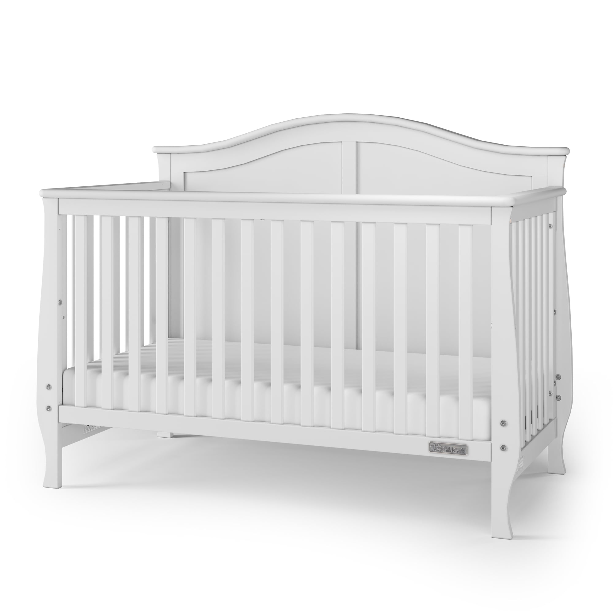 Child Craft Camden 4-in-1 Convertible Baby Crib, Jamocha Child Craft