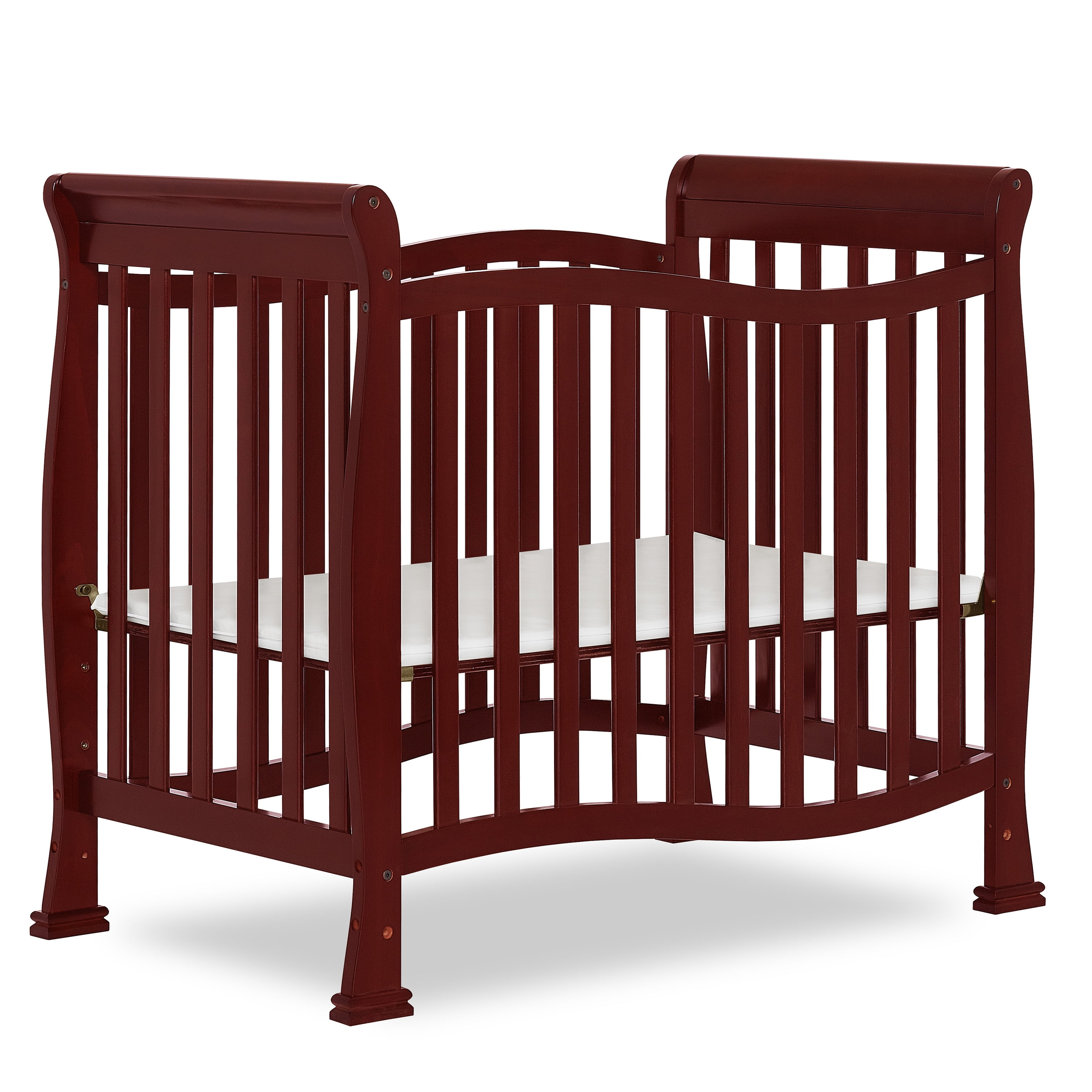 Dream On Me Piper 4-in-1 Convertible Mini Crib in Storm Grey Dream On Me