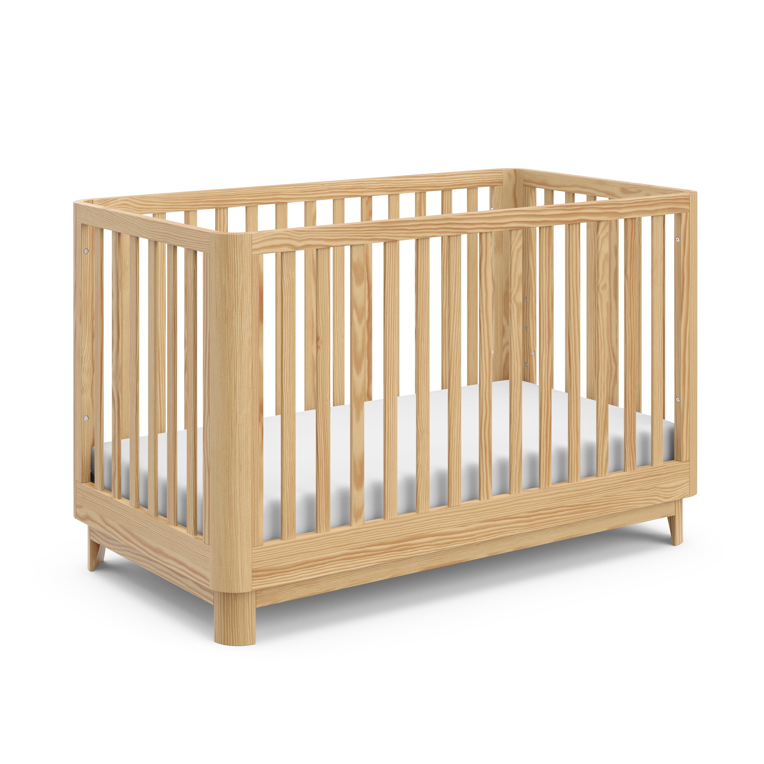 Storkcraft Santos 3-in-1 Convertible Baby Crib, Olive with Natural Storkcraft