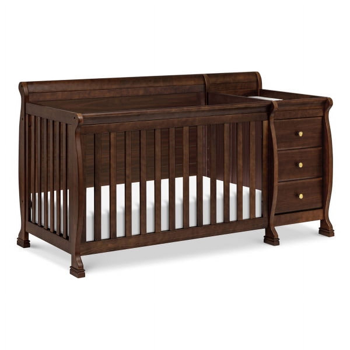 DaVinci Kalani 4-in-1 Convertible Crib & Changer in Espresso DaVinci