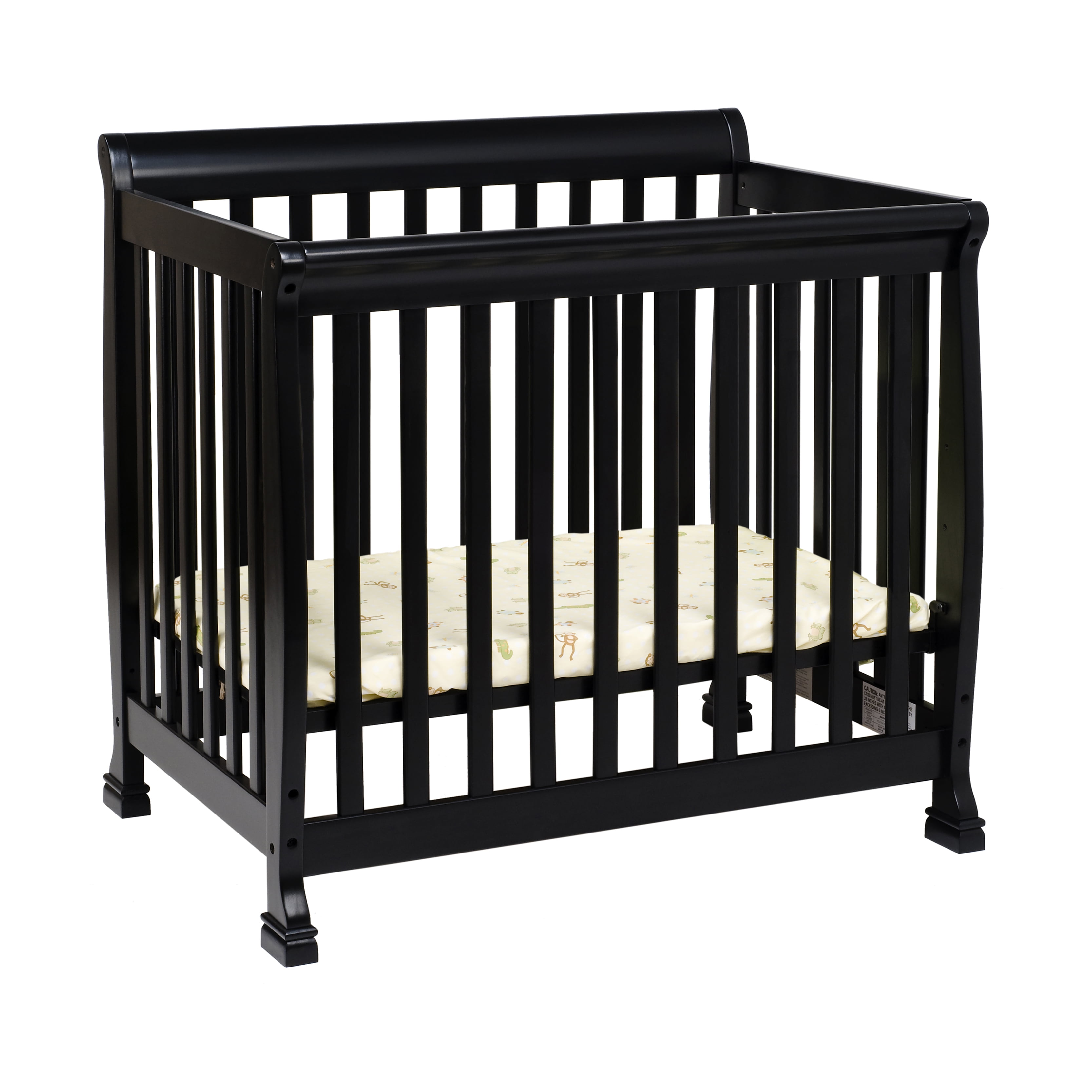 DaVinci Kalani 4-in-1 Mini Crib and Twin Bed, Chestnut DaVinci