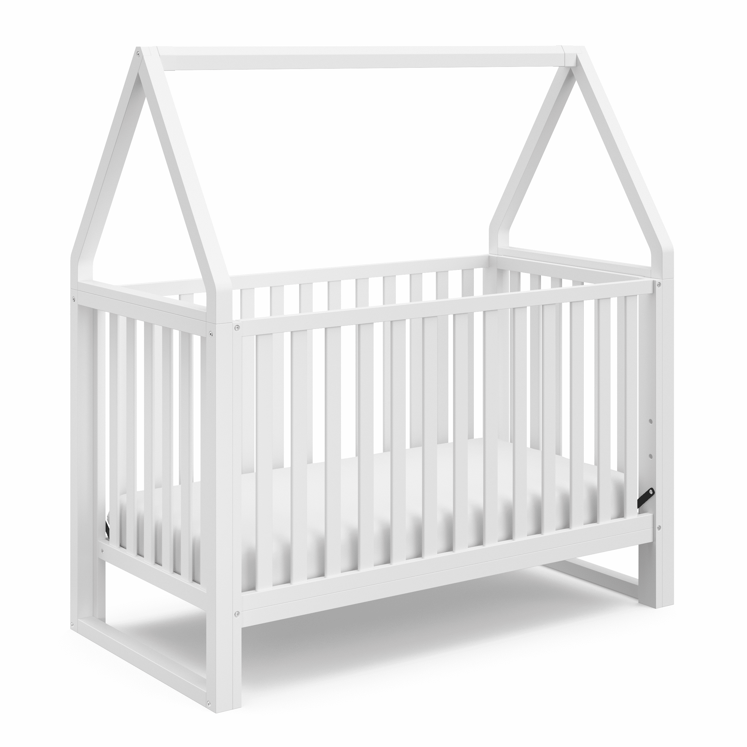 Storkcraft Orchard 5-in-1 Convertible Baby Crib, Pebble Gray Storkcraft