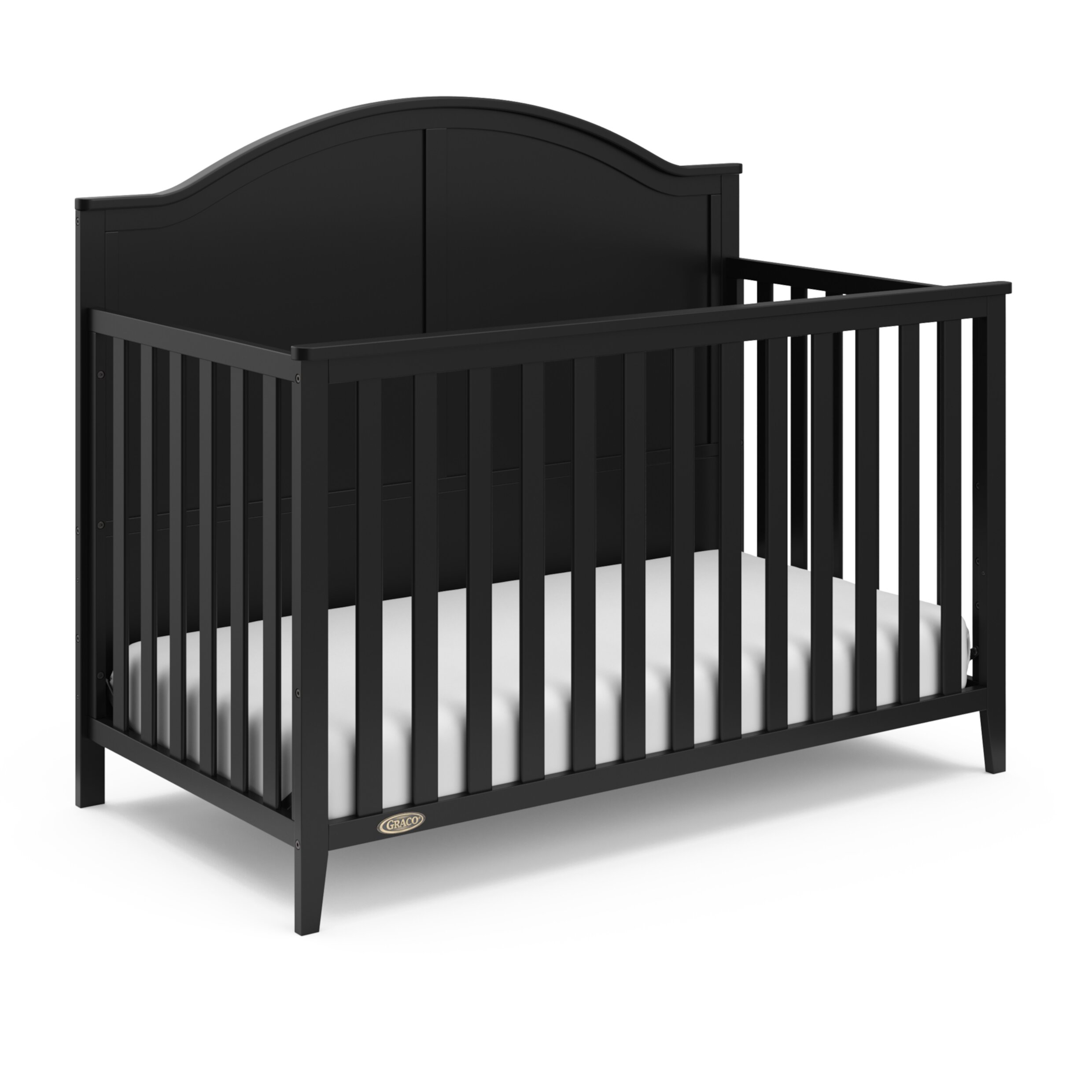 Graco Wilfred 5-in-1 Convertible Baby Crib, Black Visit the Graco Store