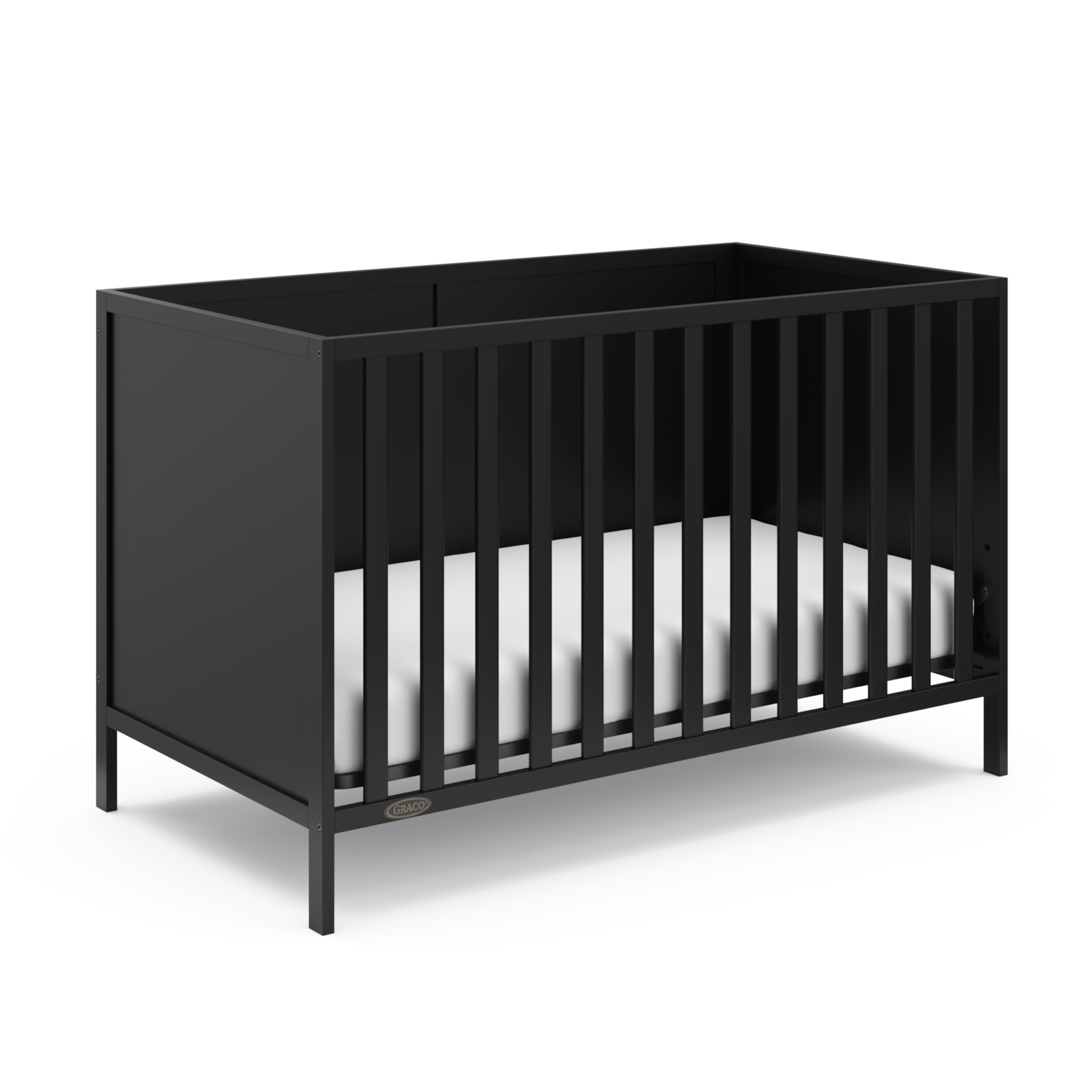 Graco Theo 3-in-1 Convertible Baby Crib in Black Visit the Graco Store