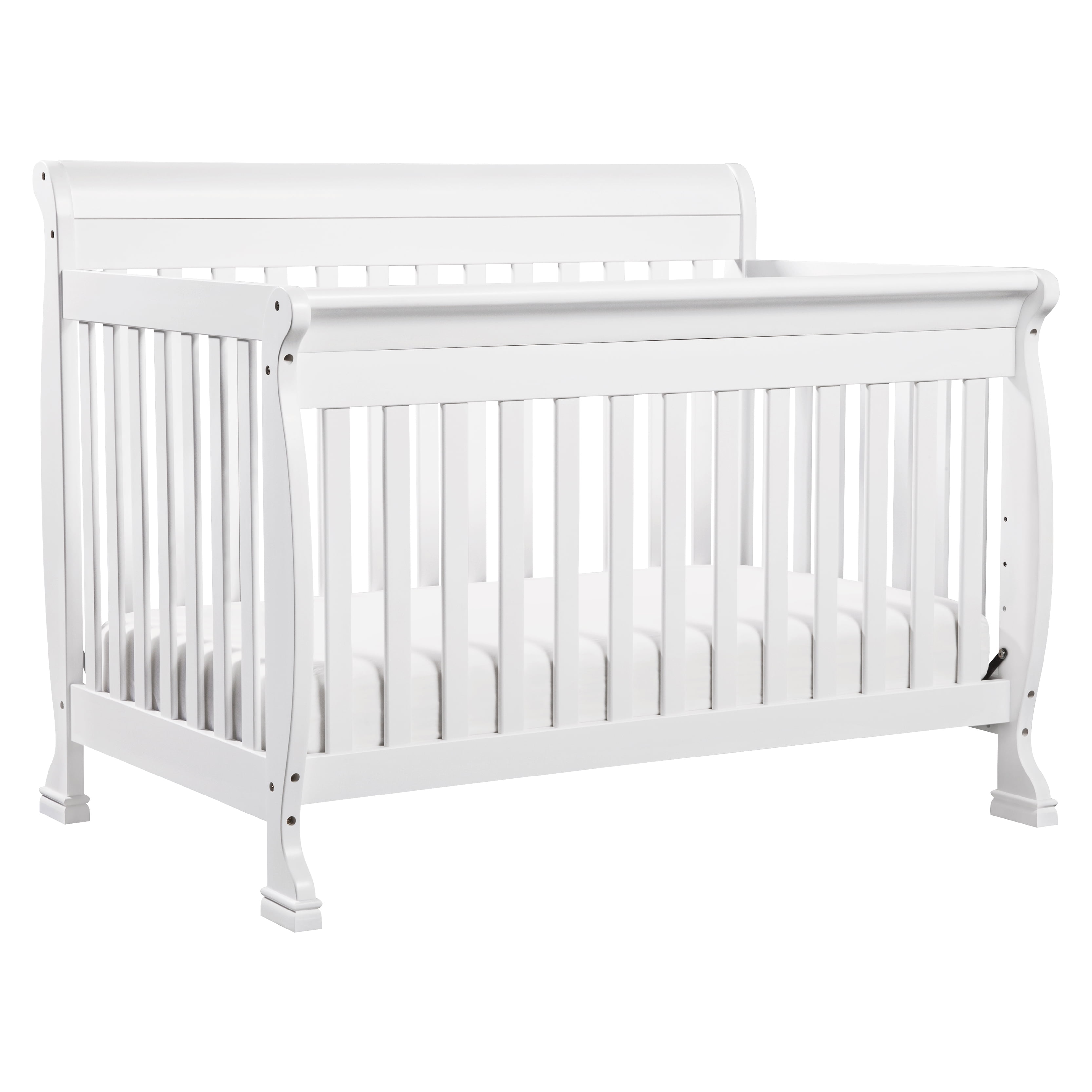 DaVinci Kalani 4-in-1 Convertible Crib in Chestnut Finish, Greenguard Gold Certified DaVinci