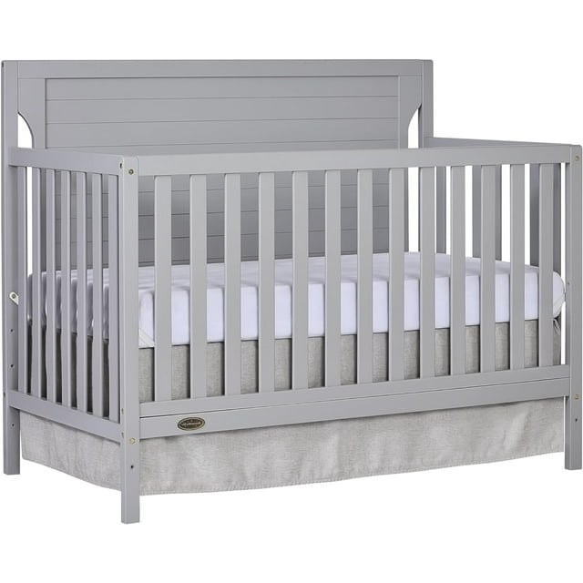 Dream On Me Cape Cod 5 in 1 Convertible Crib, Cherry Dream On Me