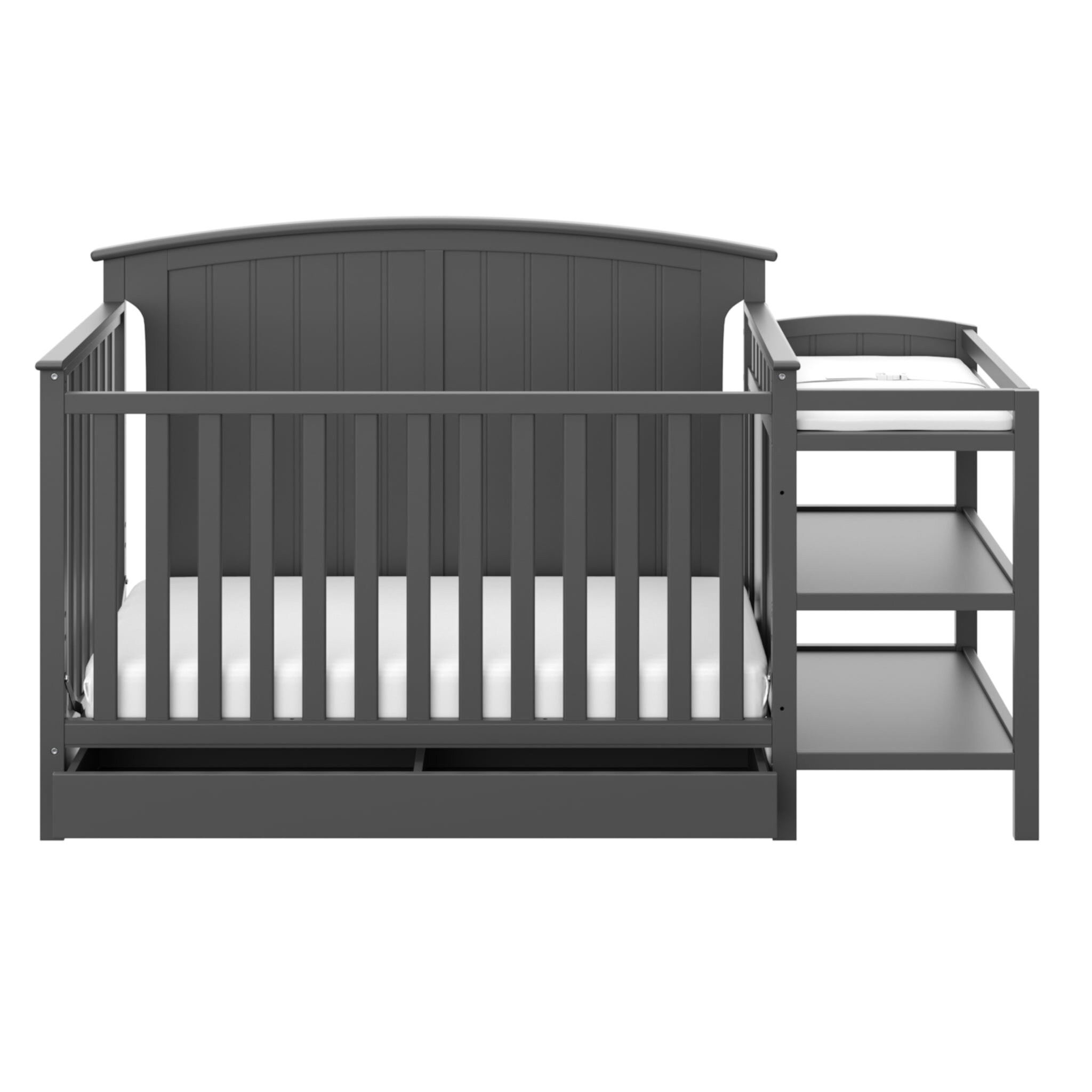 Storkcraft Steveston 5-in-1 Convertible Baby Crib & Changer, Espresso Storkcraft