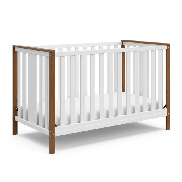 Storkcraft Modern Pacific 4-in-1 Convertible Baby Crib, Vintage Driftwood Storkcraft