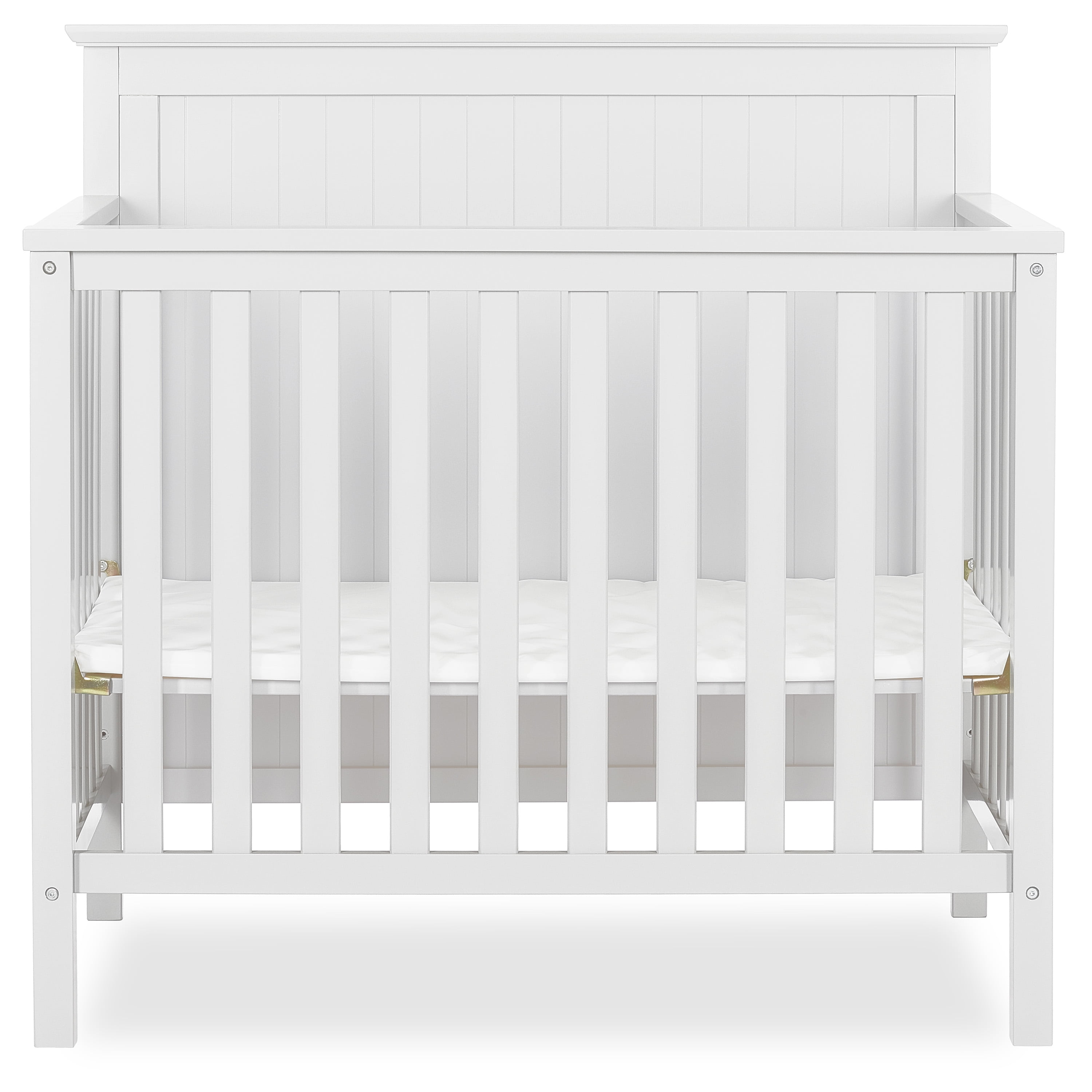 Dream On Me Ava 4-in-1 Convertible Mini Crib, Blush Pink Dream On Me