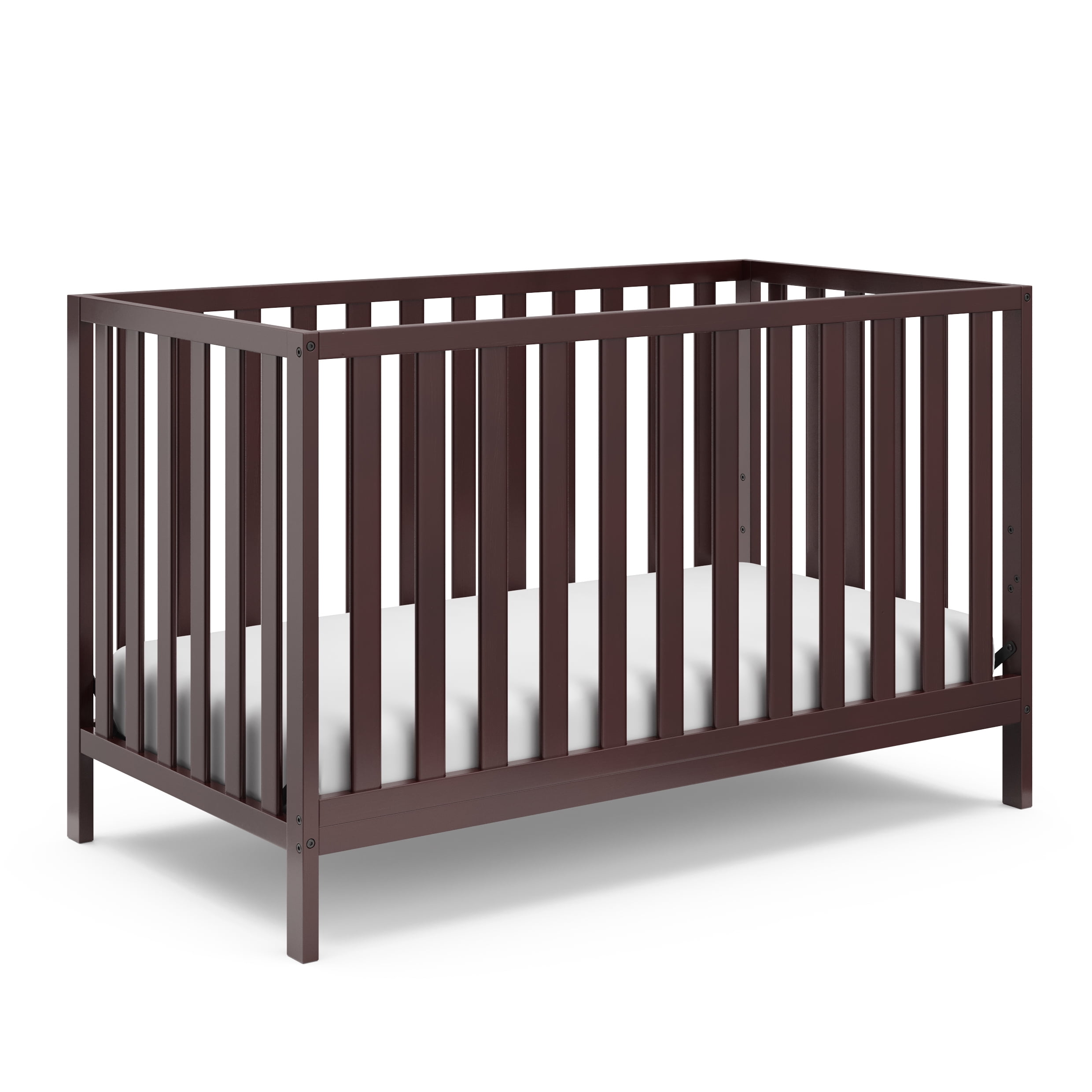 Storkcraft Sunset 4-in-1 Convertible Baby Crib, Gray Storkcraft