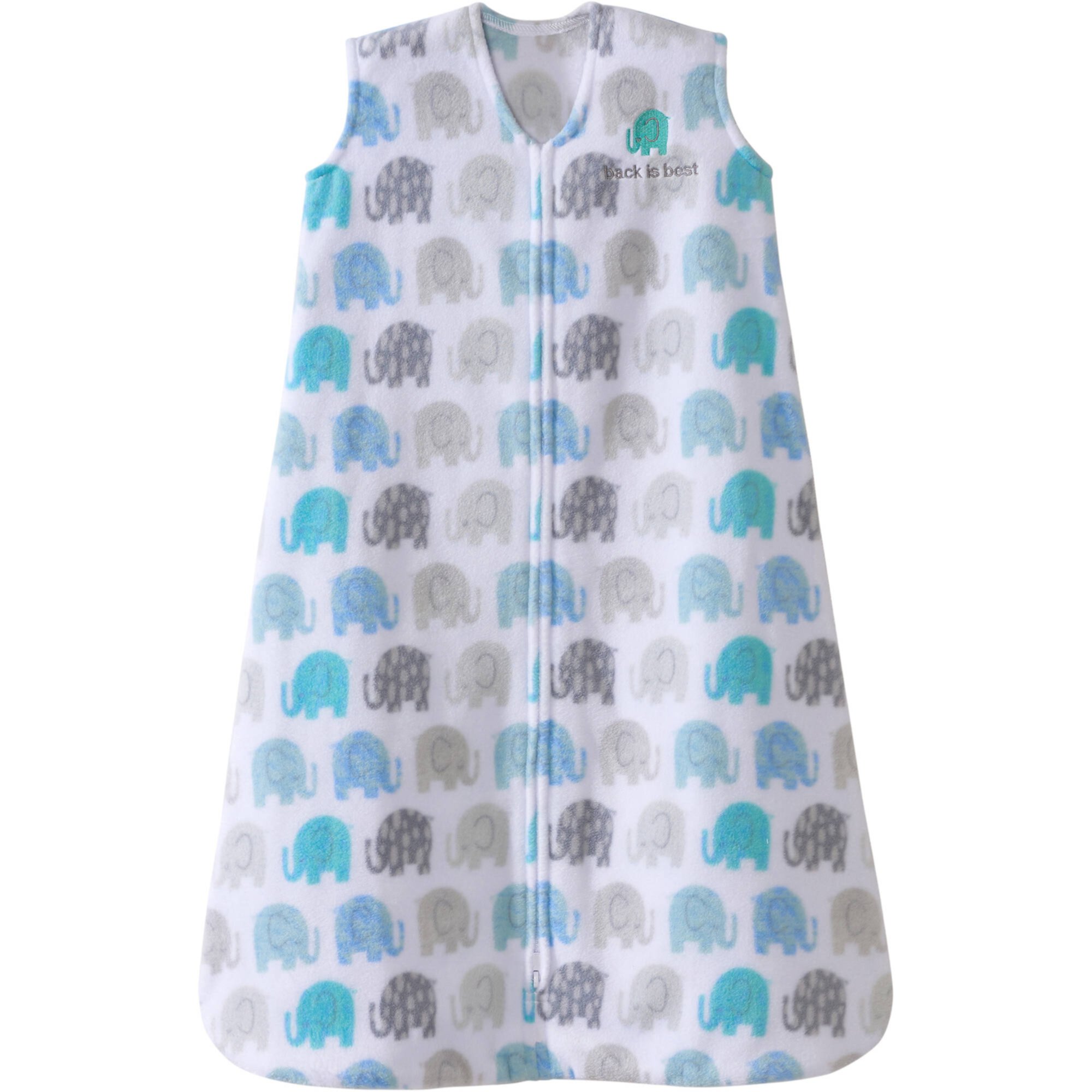 Halo Sleepsack Wearable Blanket, Microfleece, Elephant Texture, Toddler Boys, Extra Large, 18-24 Months Halo