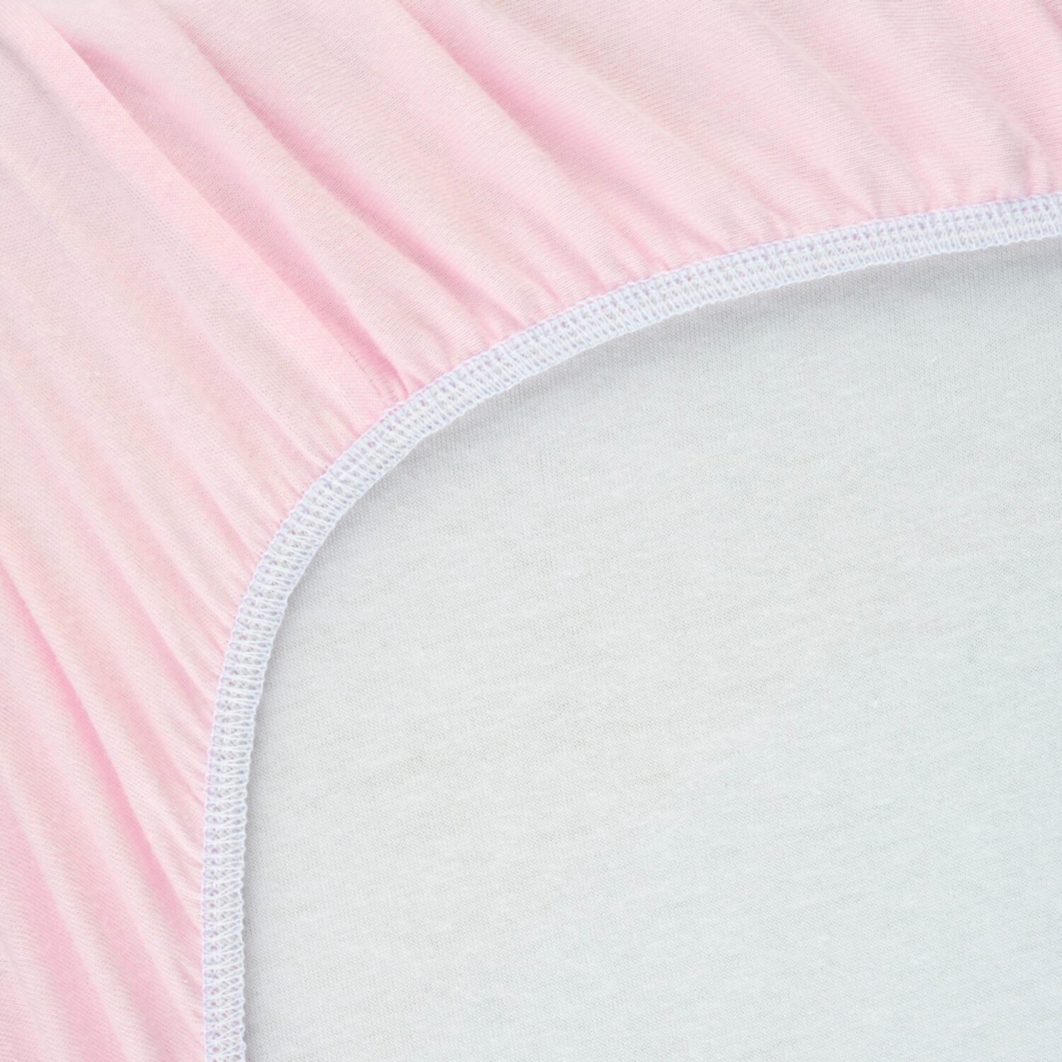 SheetWorld Fitted Baby Bassinet Sheet fits ANGELBLISS Baby Bassinet Bedside Sleeper 19 x 34, 100% Cotton Jersey, Hypoallergenic, Baby Pink SheetWorld