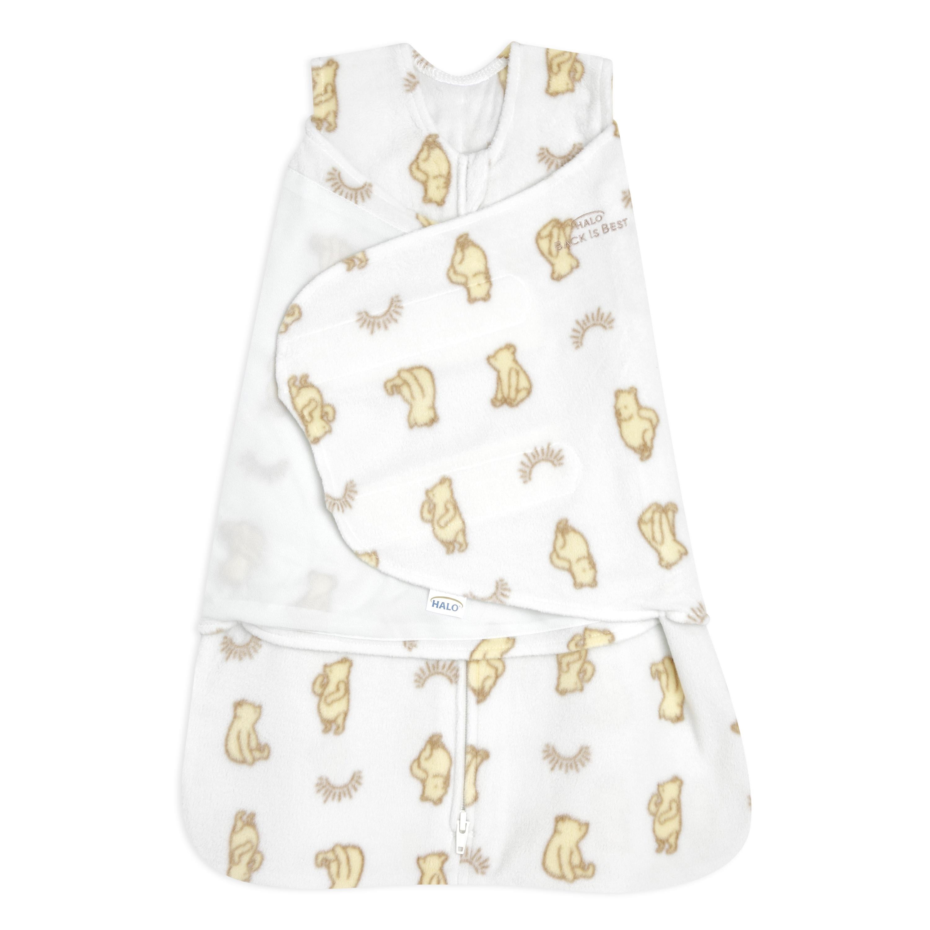 Disney x Halo Baby Gender Neutral Sleepsack Swaddle Micro Fleece, Sizes Small, 3-6 Months Halo