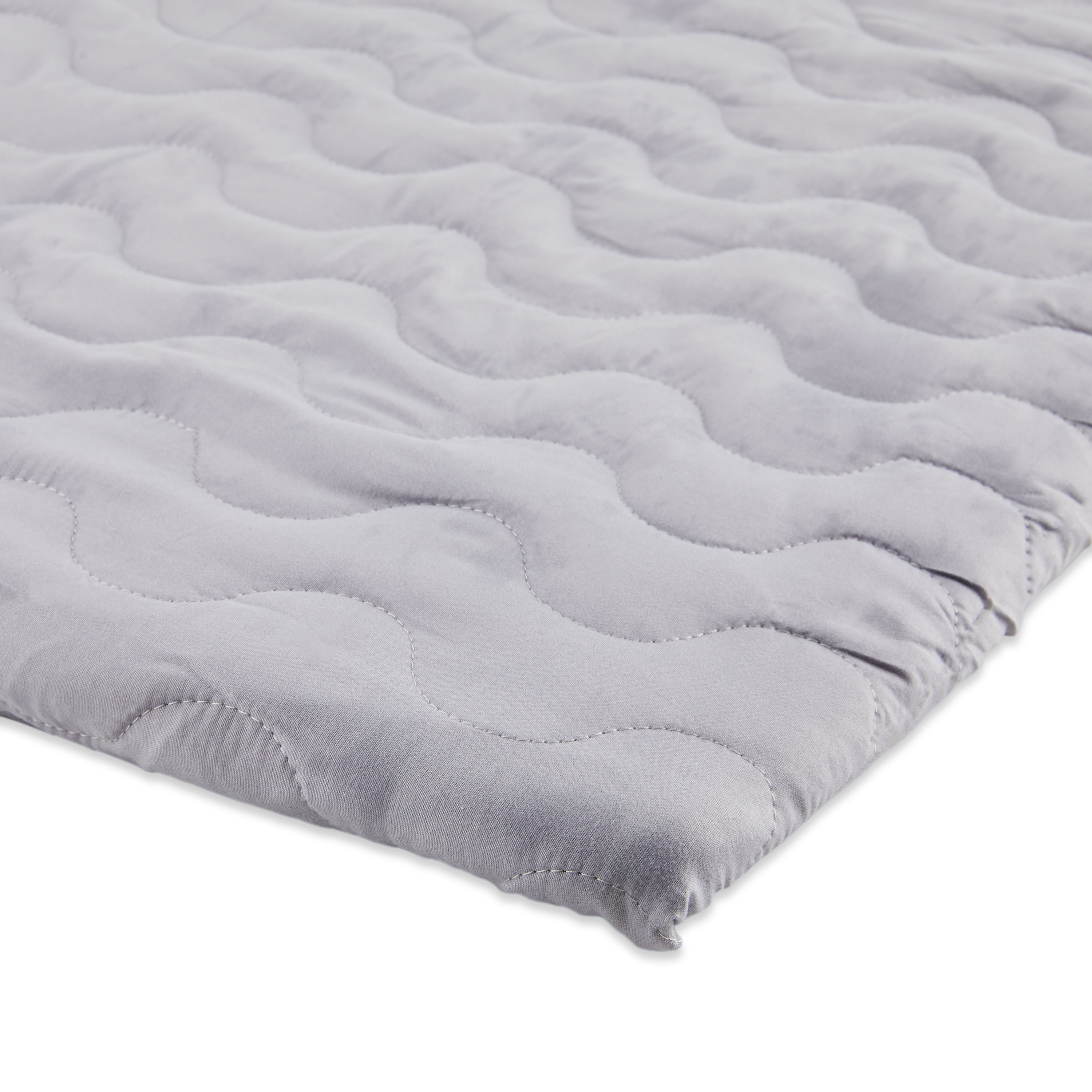 Parent's Choice Quilted Playard Sheet, 27" x 39", Gray Parent's Choice