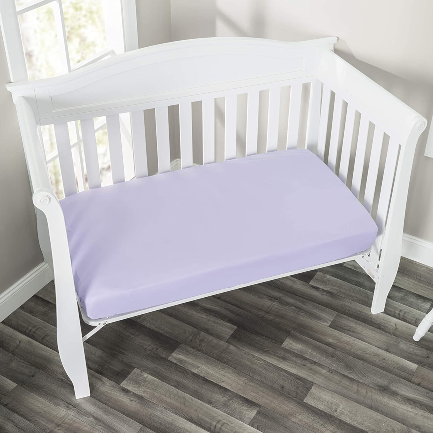 Everyday Kids Fitted Crib Sheet - Lavender EVERYDAY KIDS