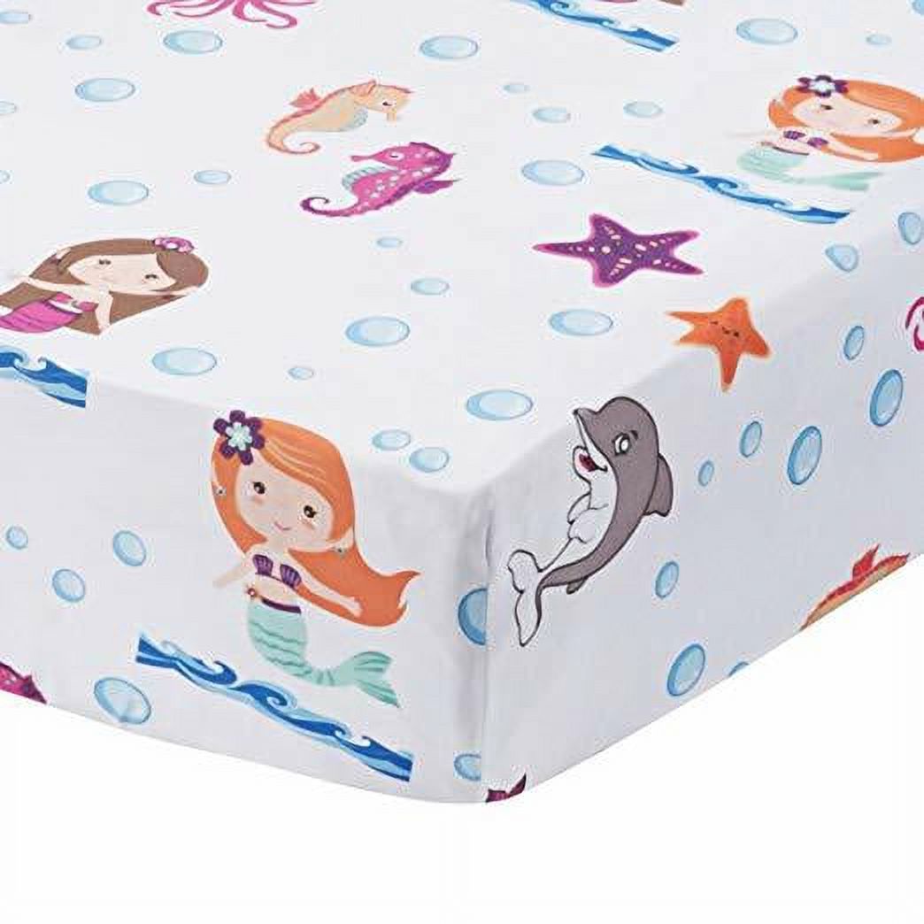 Everyday Kids Fitted Crib Sheet - Mermaid Adventures EVERYDAY KIDS