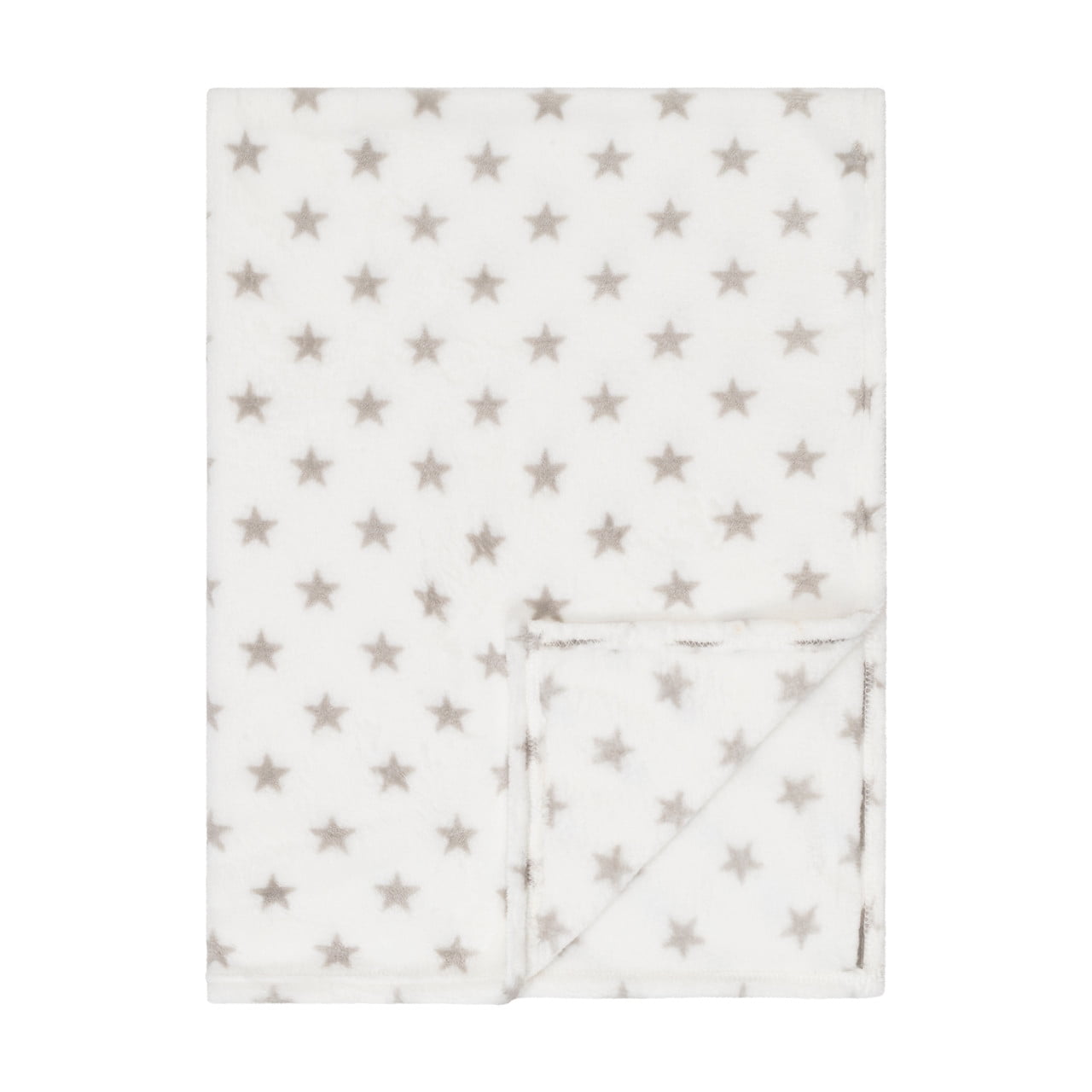 EVERYDAY KIDS Baby Fleece Blanket - 30" by 40" - White Safari EVERYDAY KIDS