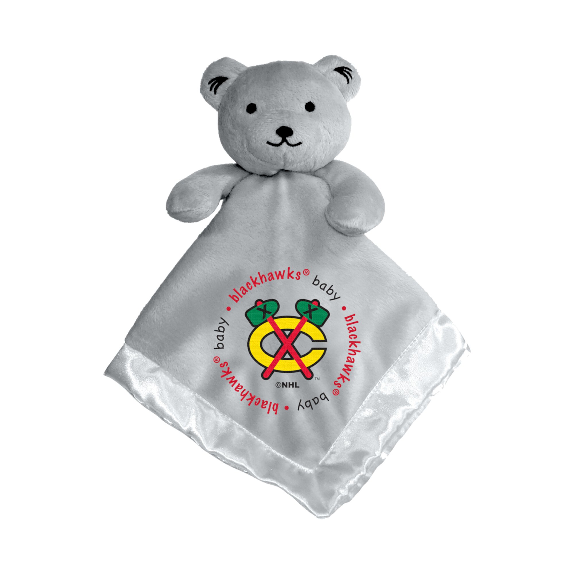 BabyFanatic Gray Security Bear - NHL Chicago Blackhawks Baby Fanatic