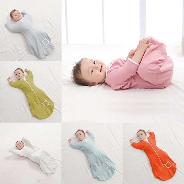 Visland Sleeping Bag Breathable Long Sleeve Warm Baby Wrapped Sleeping Sacks for Newborn,Blanket,Sack Visland