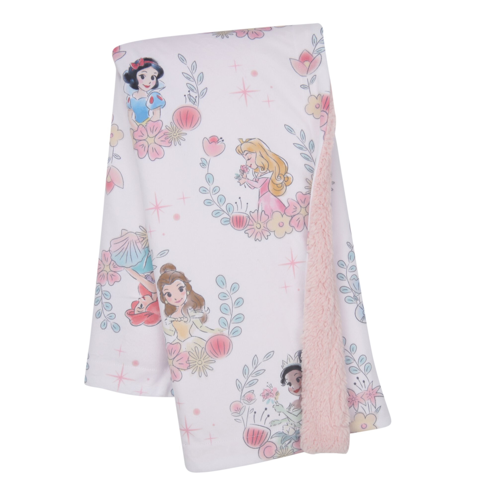 Lambs & Ivy Disney Princesses Baby Blanket - Ariel,Snow White,Cinderella,& more Lambs & Ivy