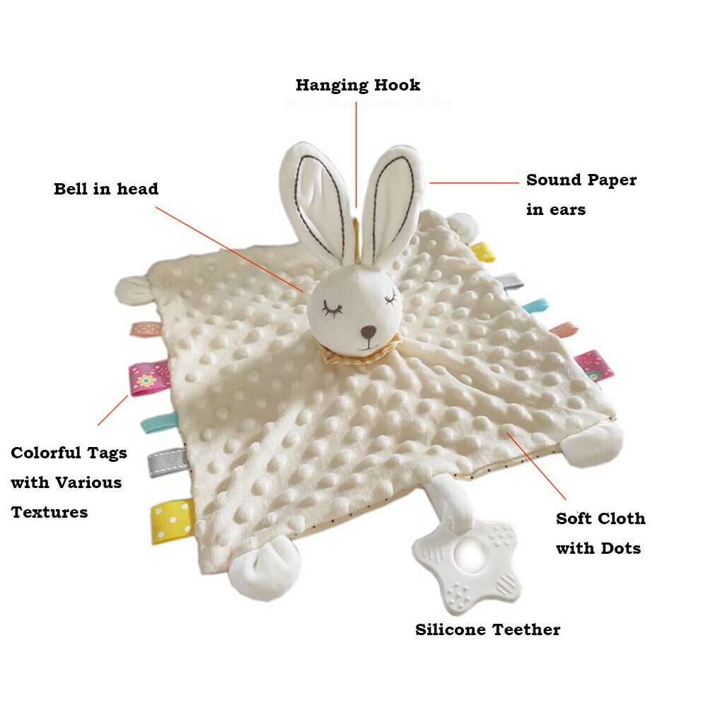 Magik 5-in-1 Security Blanket Newborn Baby Infant Nursery Cuddleplush Toy Teether Magik