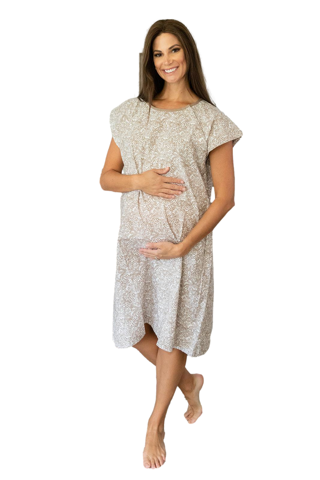 Baby Be Mine Gownies - Labor & Delivery Maternity Hospital Gown Maternity, Hospital Bag Must Have, Delivery Gown, Maternity Gown Baby Be Mine