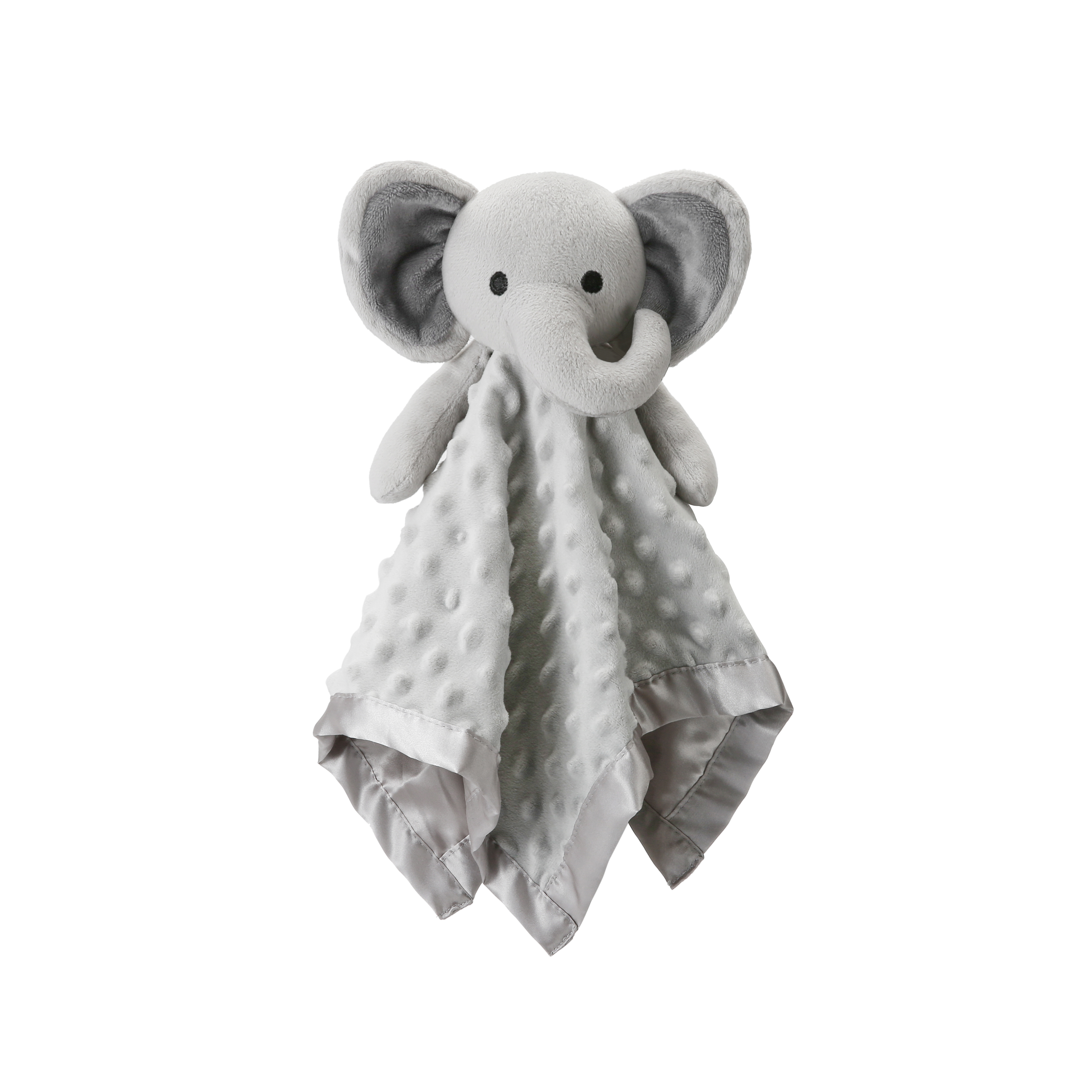 Pro Goleem Elephant Loveys for Babies Soft Security Blanket Baby Snuggle Toy Stuffed Animal Blanket Baby Boy Gift for Infant and Toddler Gray 16 Inch Pro Goleem