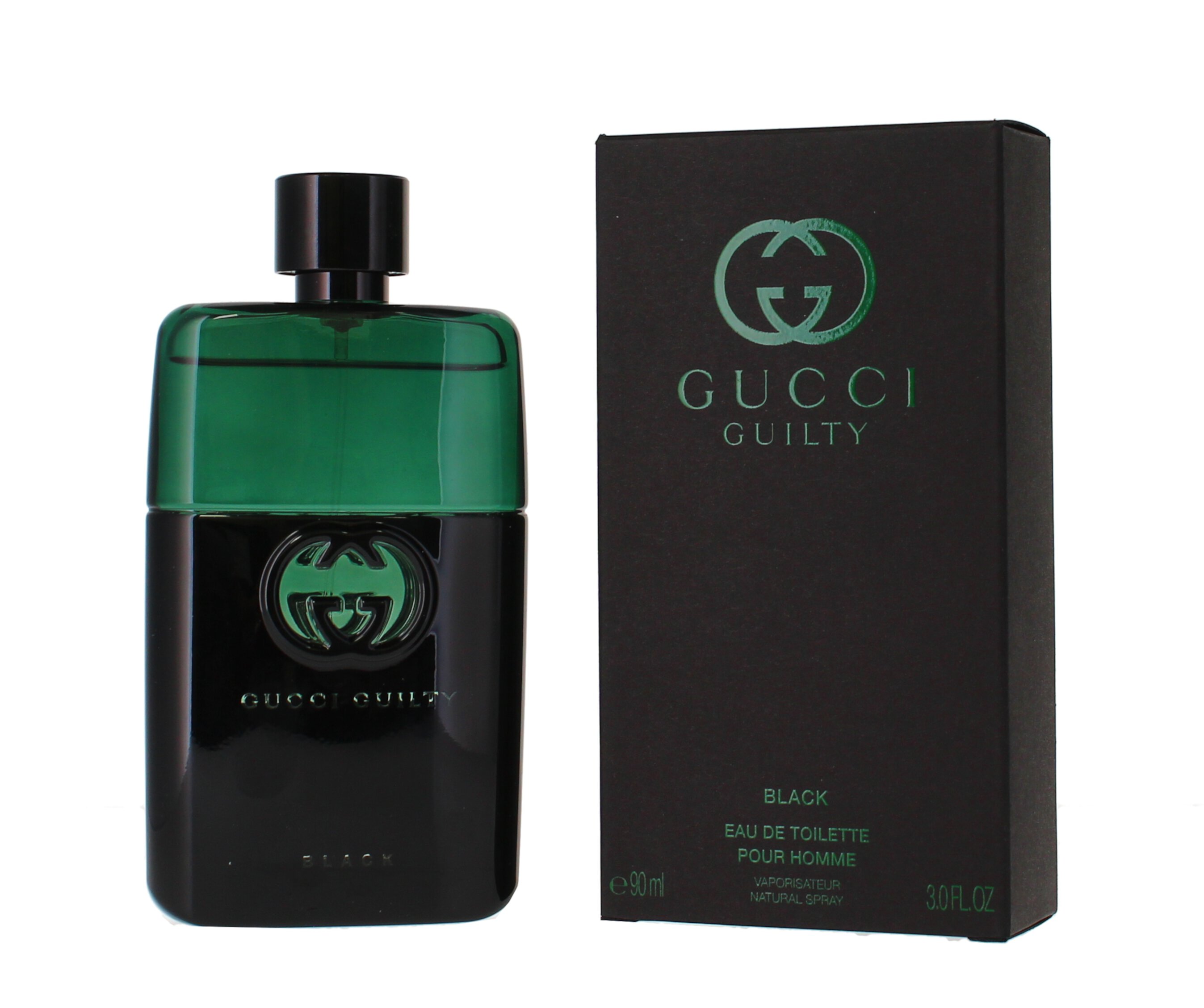 Gucci Guilty Black Pour Homme Eau De Toilette, Cologne for Men, 3.0 Oz GUCCI