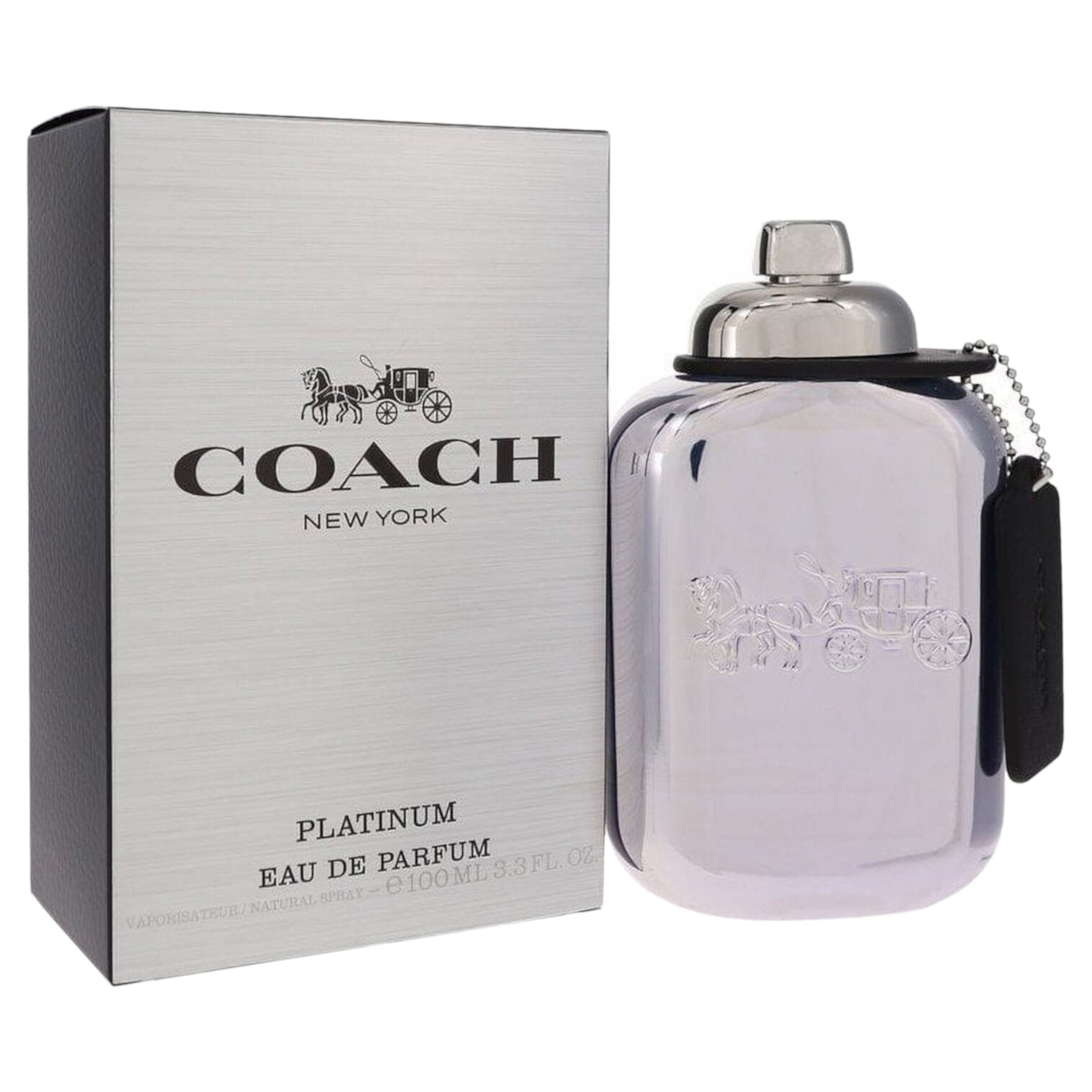 Coach Platinum by Coach Eau De Parfum Spray 3.3 oz for Men COACH