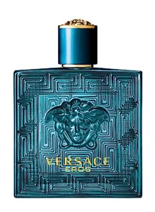 Versace Eros Eau de Toilette Spray, Cologne for Men, 3.4 oz Versace