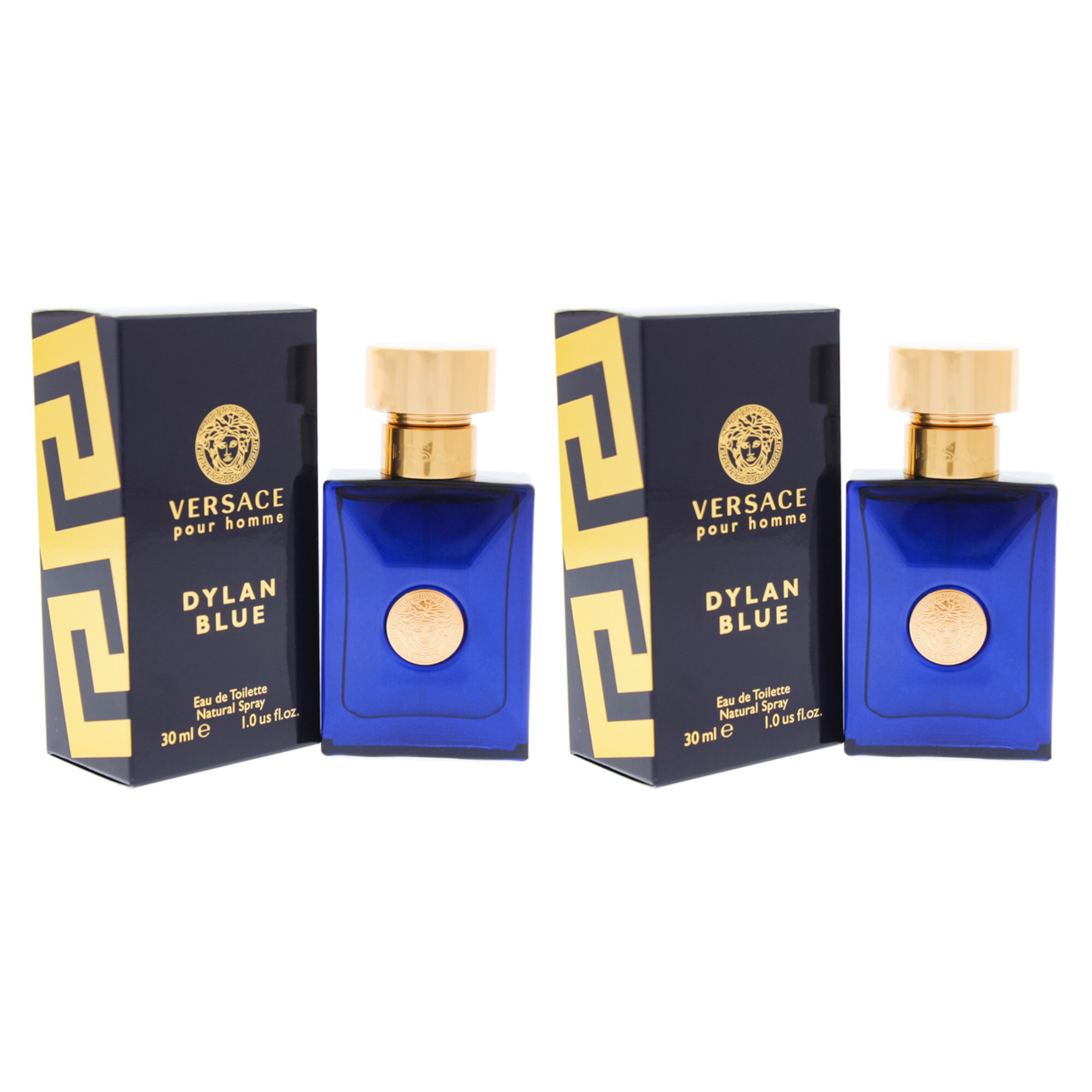 Versace Dylan Blue - Pack of 2 - 1 oz EDT Spray Versace