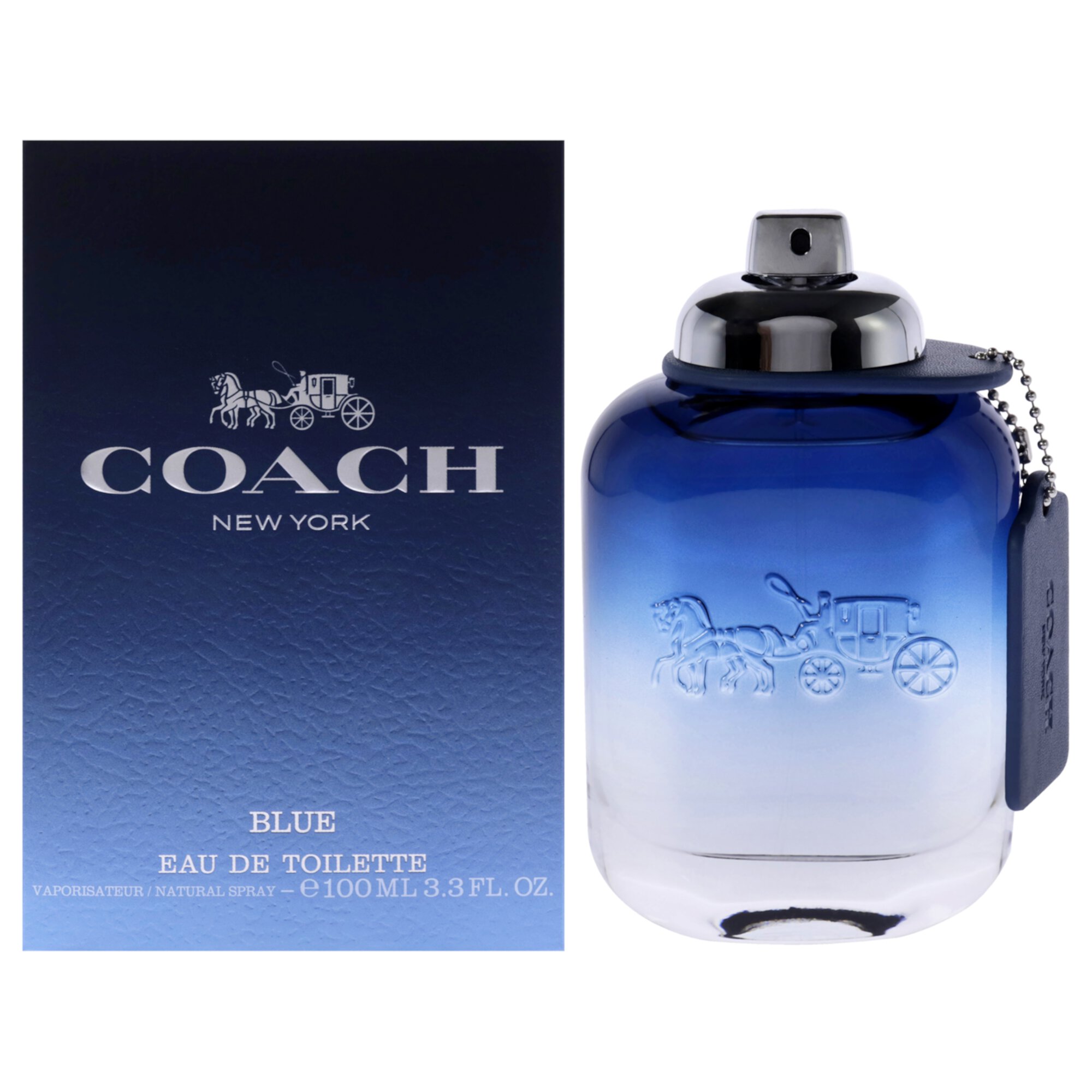 Coach Blue Eau De Toilette, Cologne for Men, 3.3 oz COACH