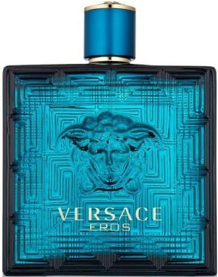 Versace Eros Eau de Toilette, Cologne for Men, 3.4 Oz Full Size Versace