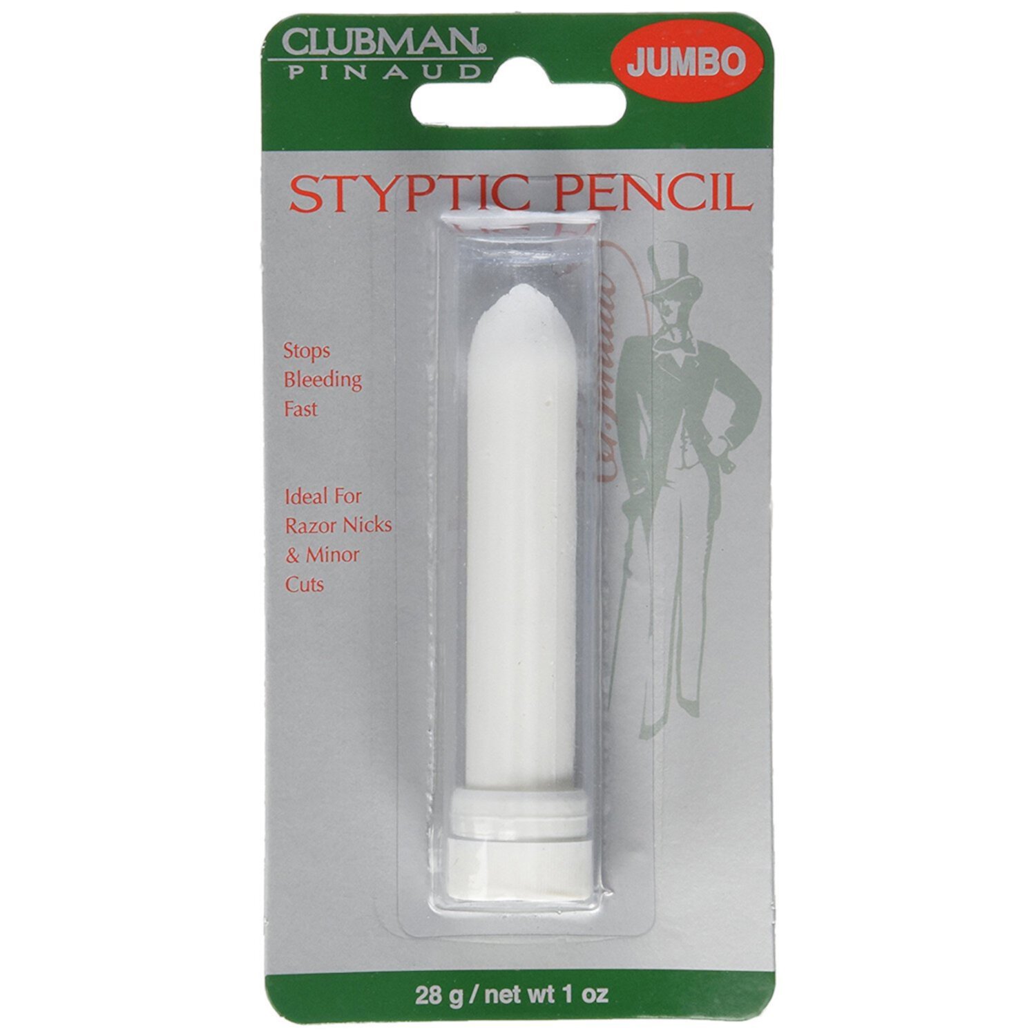 Clubman Jumbo Styptic Pencil, 1 Oz (Pack Of 3) Clubman